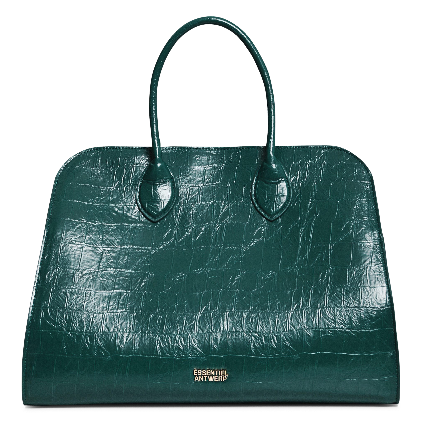 Shopper in Kroko-Optik ESSENTIEL ANTWERP Grun