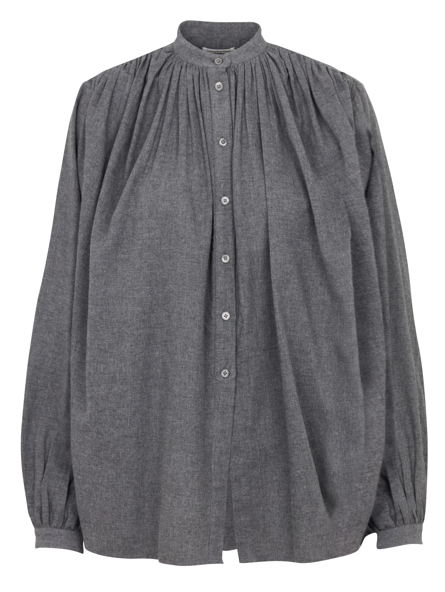 Chemise col rond en coton LAURENCE BRAS