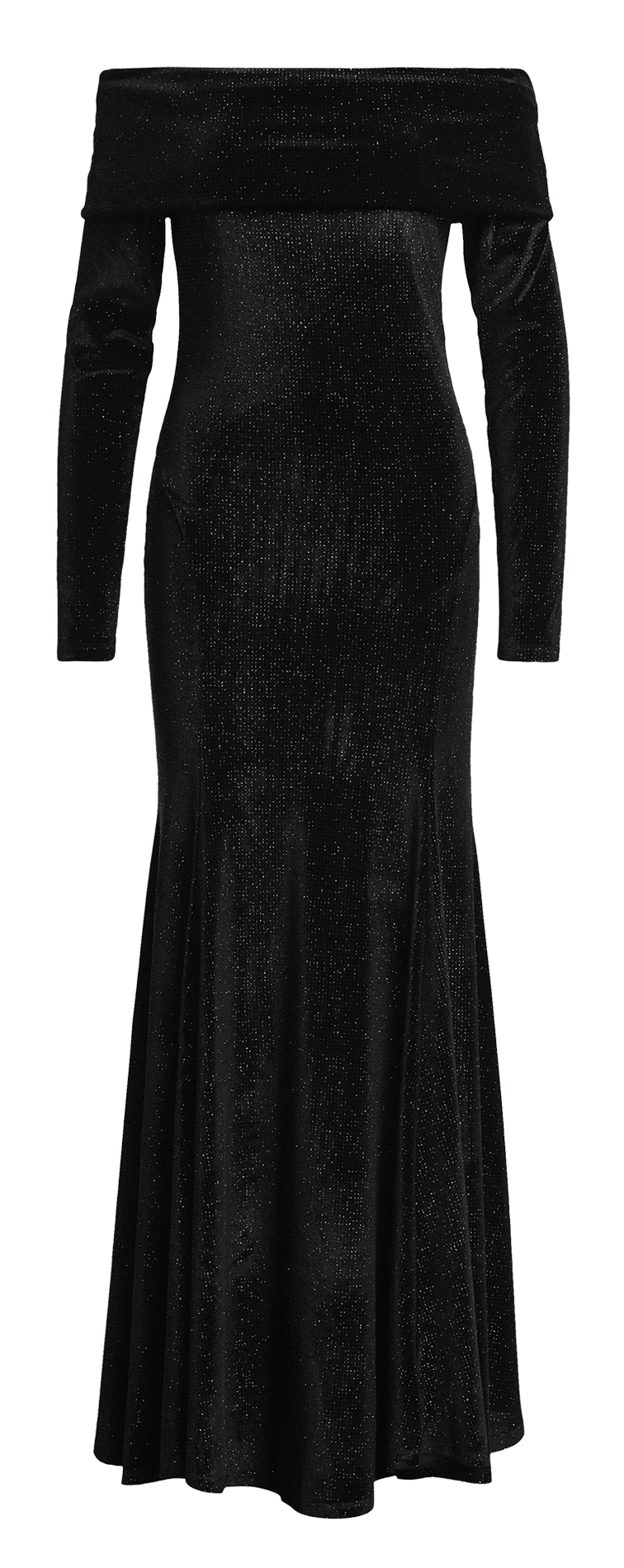 Robe longue moulante pailletée ESSENTIEL ANTWERP Noir