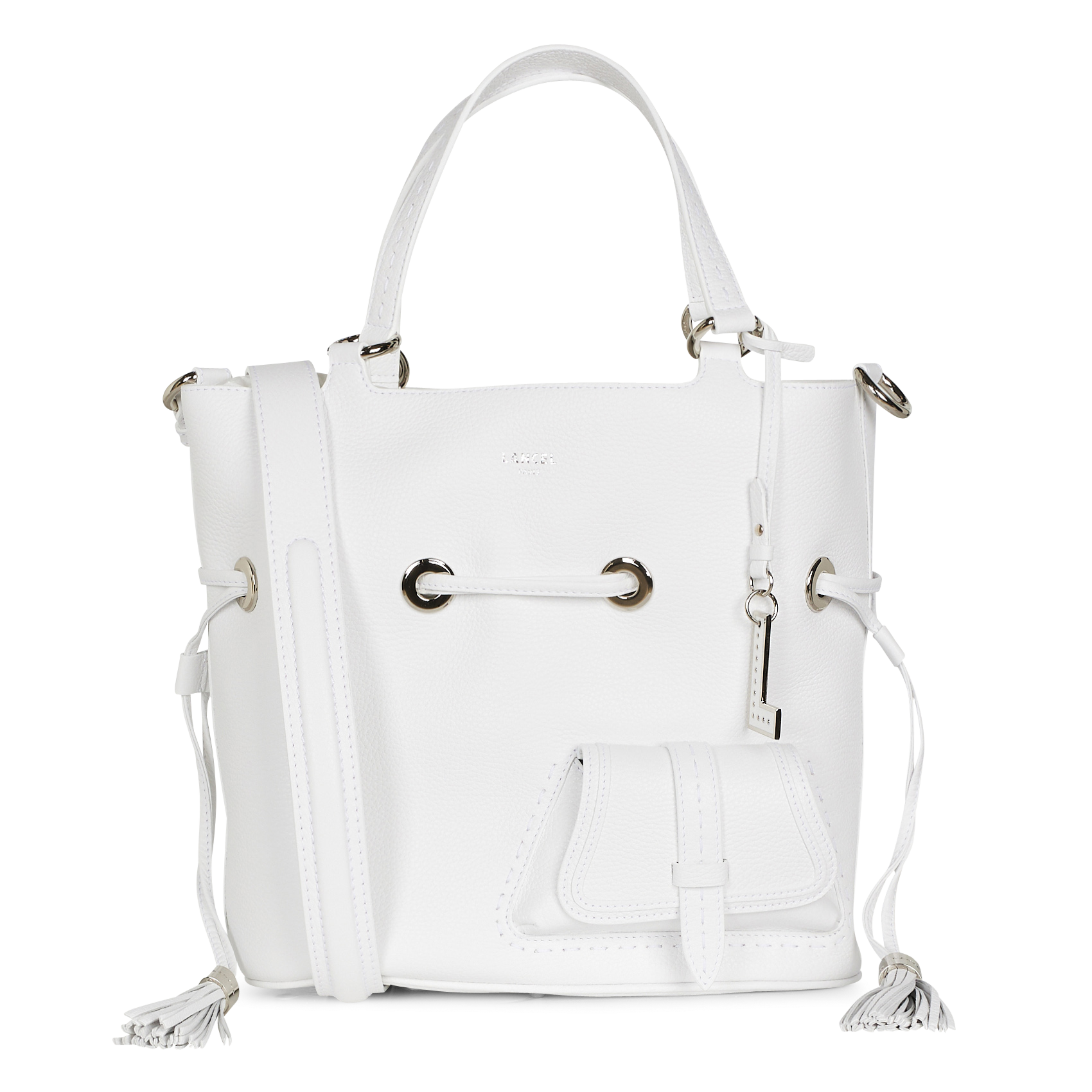 sac blanc lancel