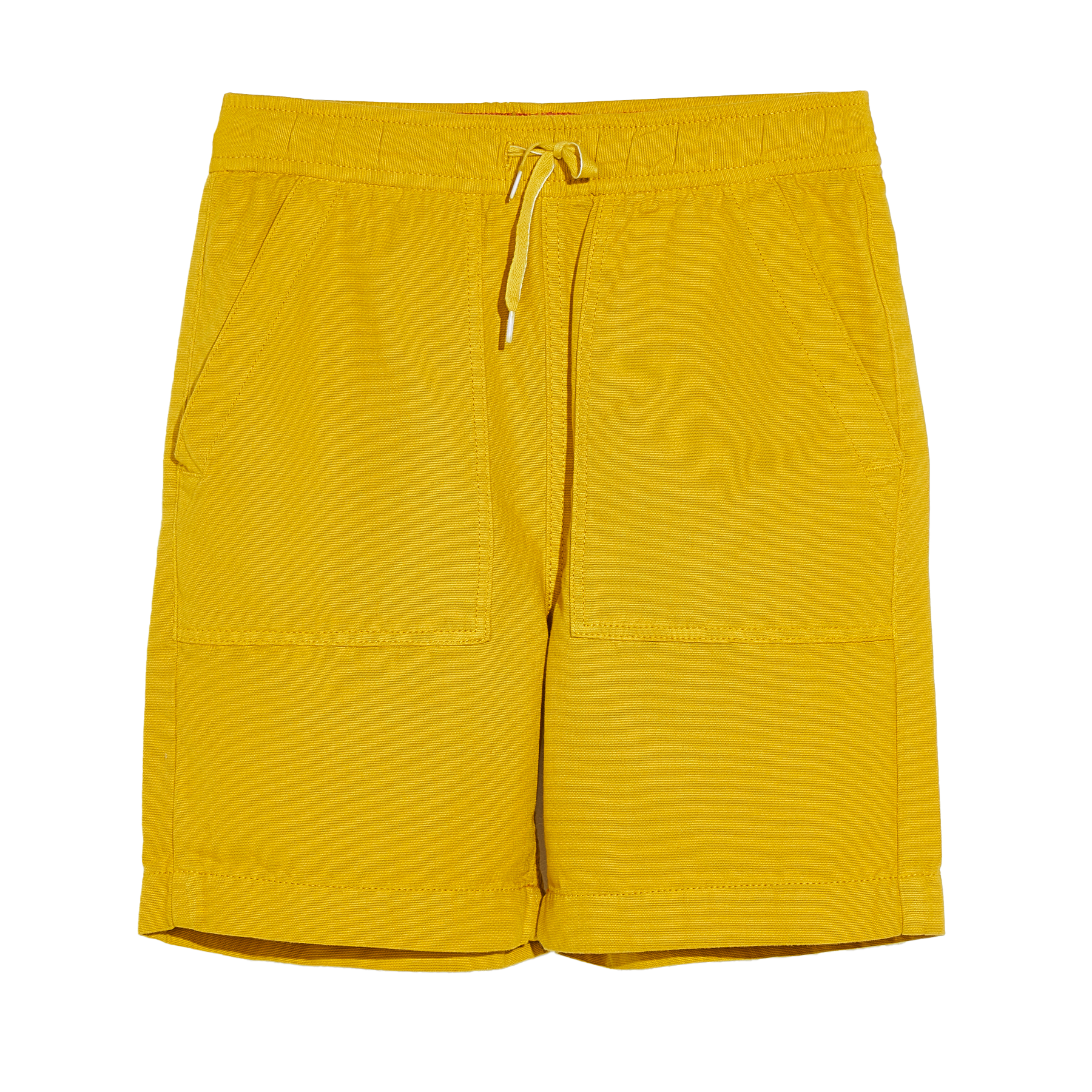 Straight-leg cotton shorts BELLEROSE Yellow