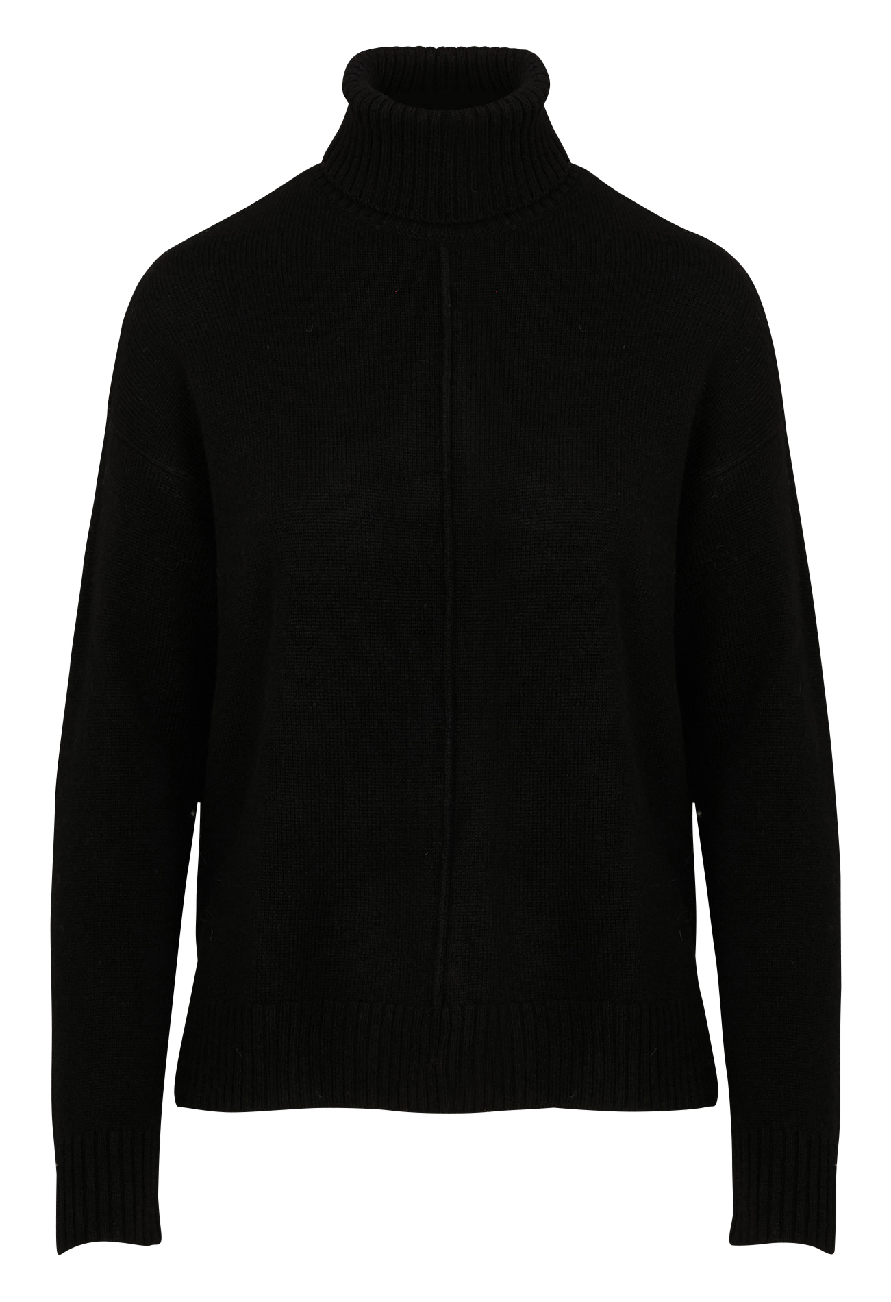 Pull col roulé en laine SUD EXPRESS Noir