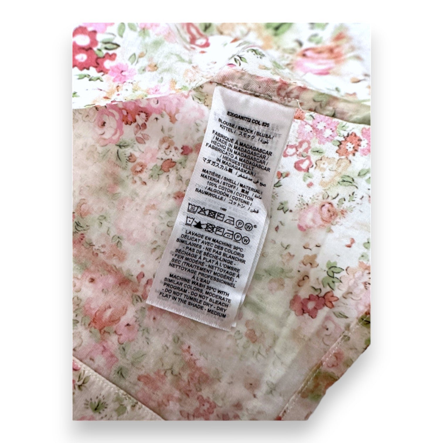 Pink baby blouse - 18 months BONPOINT - Seconde Main Pink