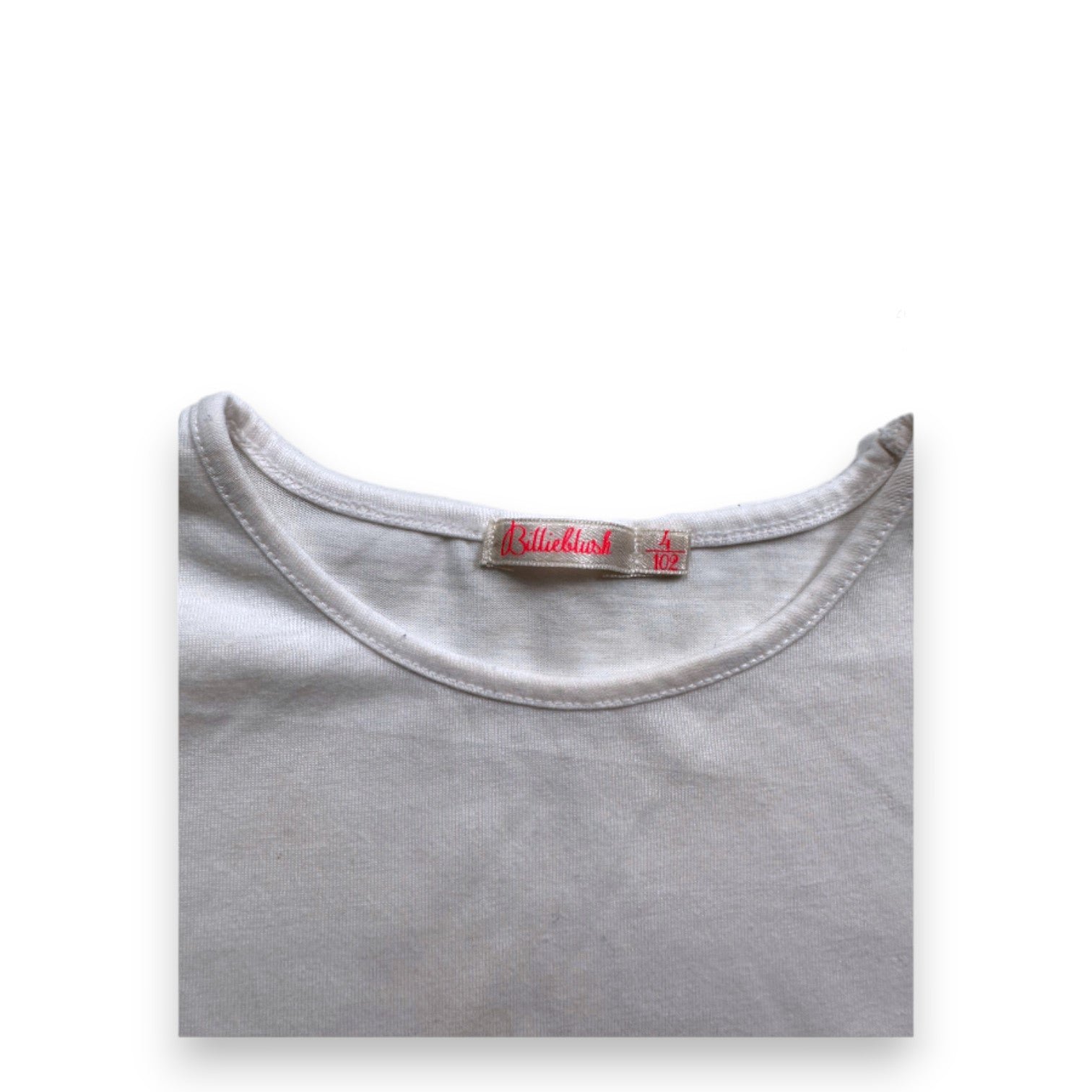 White Kids T-shirt - 4 years BILLIEBLUSH - Seconde main White
