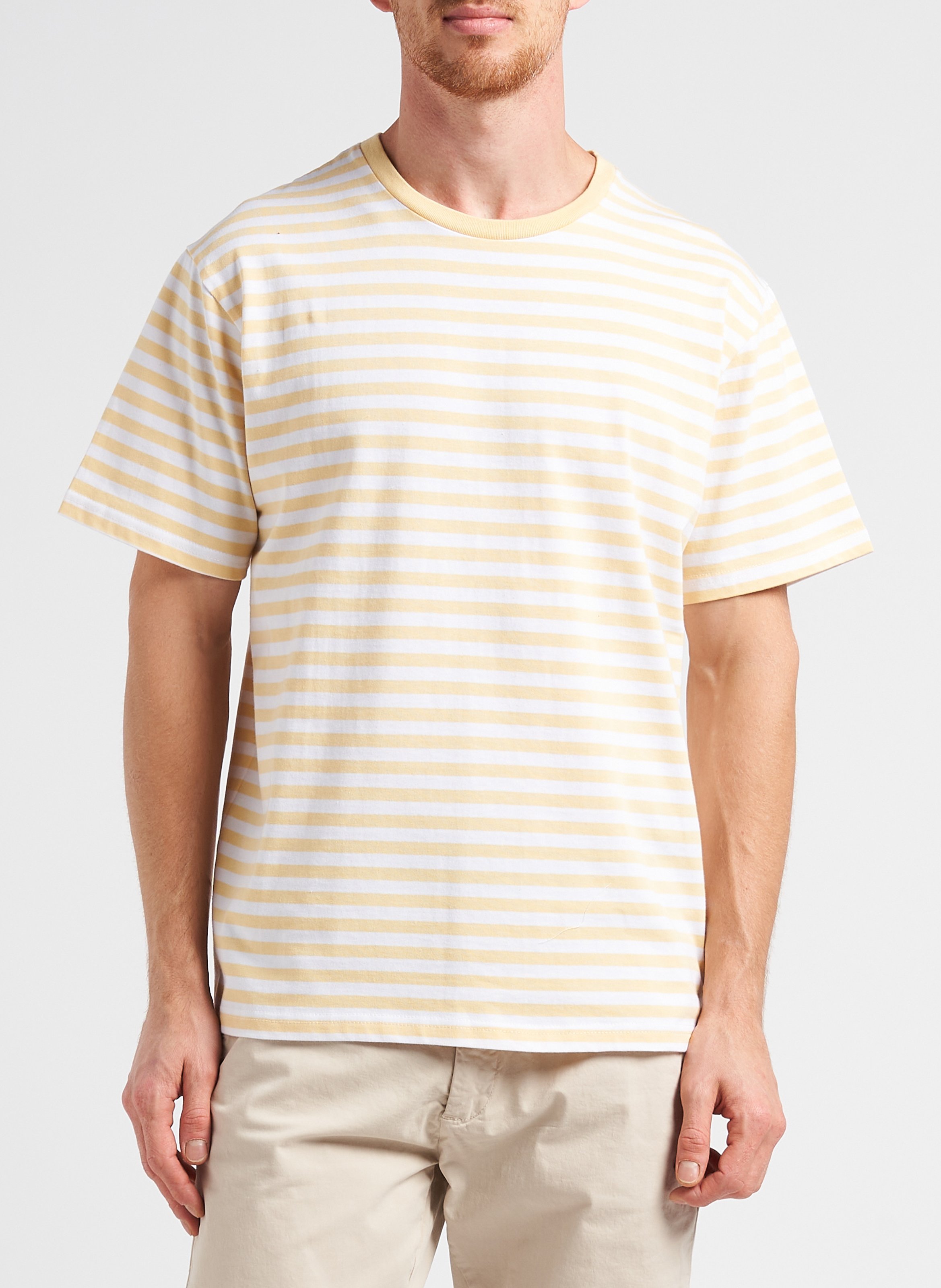 Organic cotton T-shirt MINIMUM Yellow