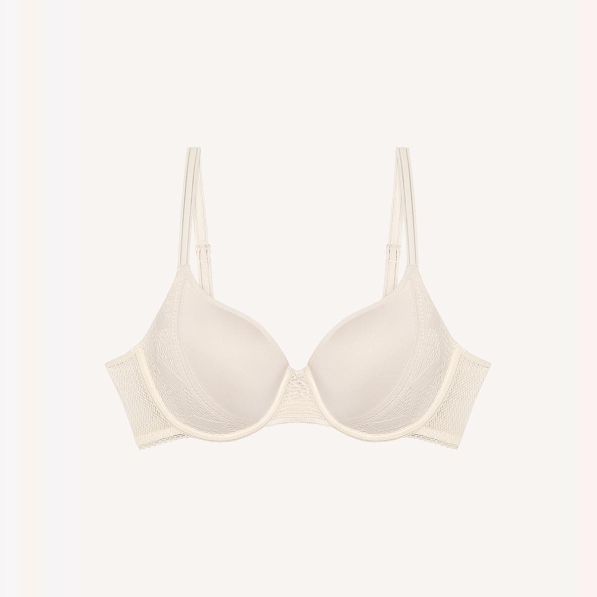 A Fleur De Toi demi-cup bra PASSIONATA White