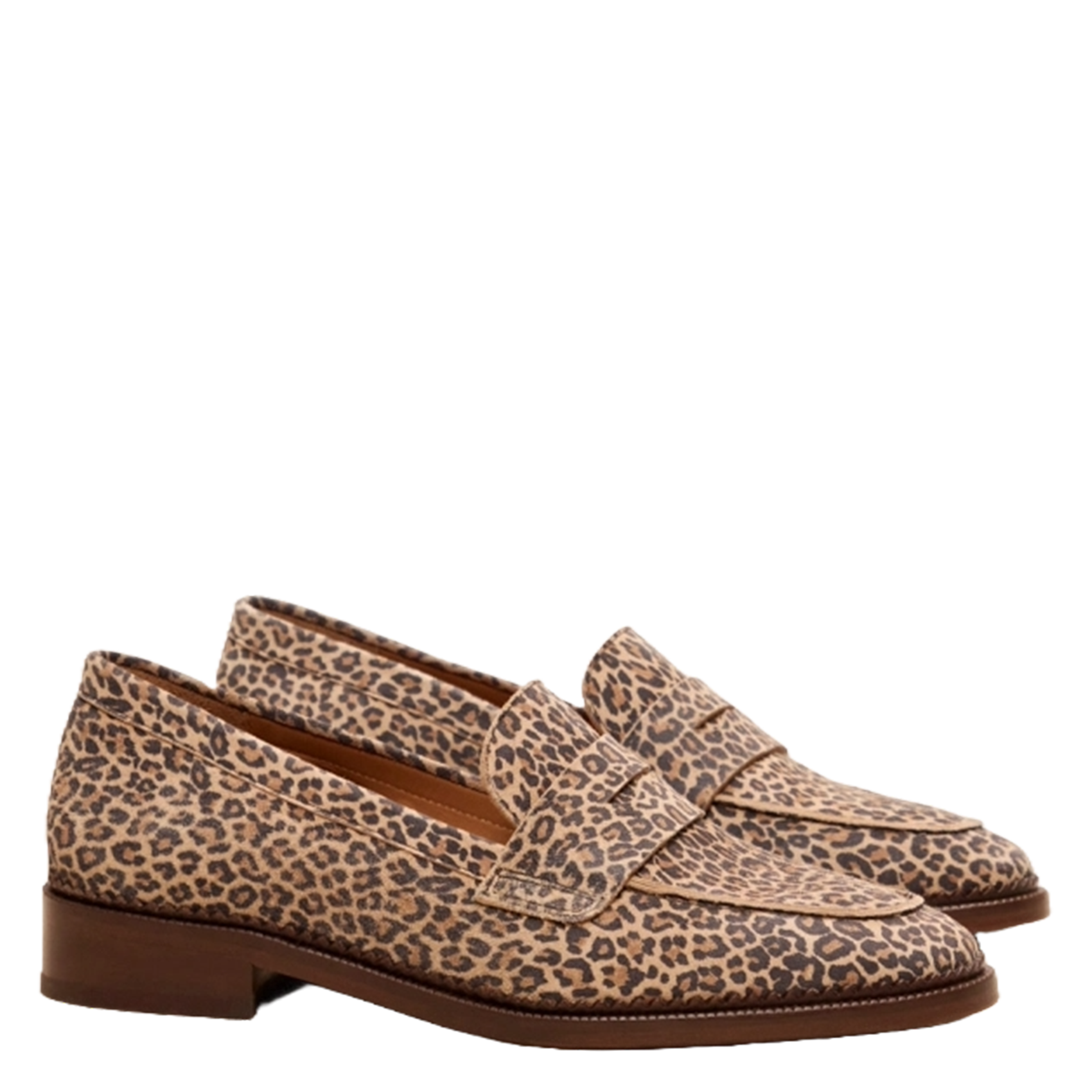 Printed leather Derby shoes RIVECOUR