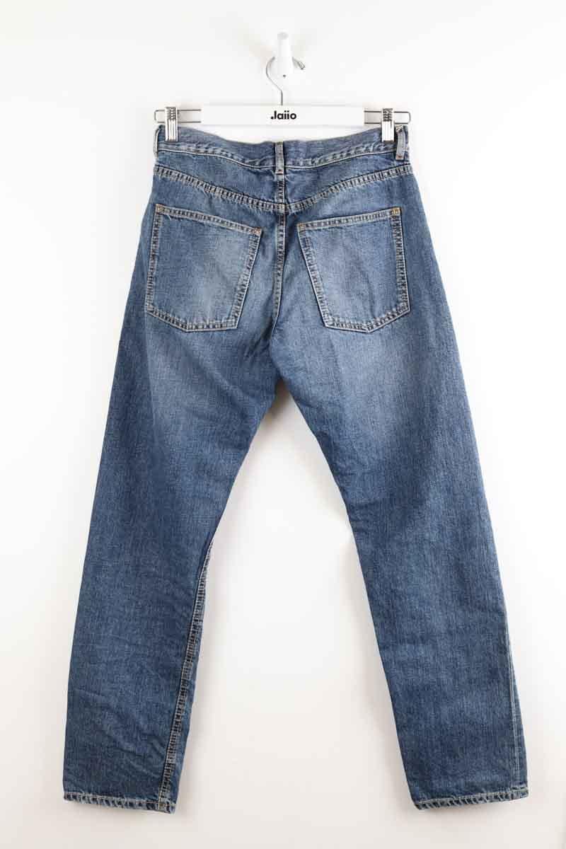 Cotton straight jeans ACNE STUDIOS - Seconde Main Blue