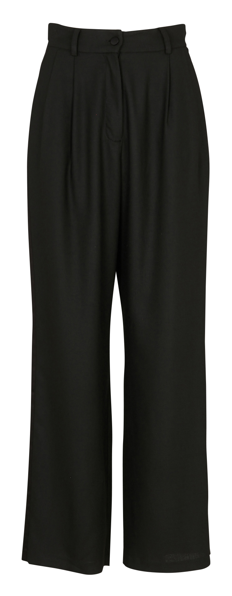Wide pleated trousers  MAISON HOTEL Black