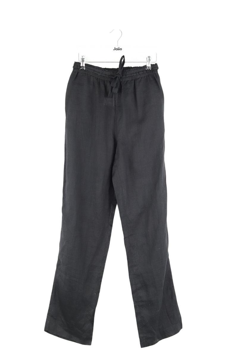 Black straight-leg  pants LAURENCE BRAS - Seconde Main Black