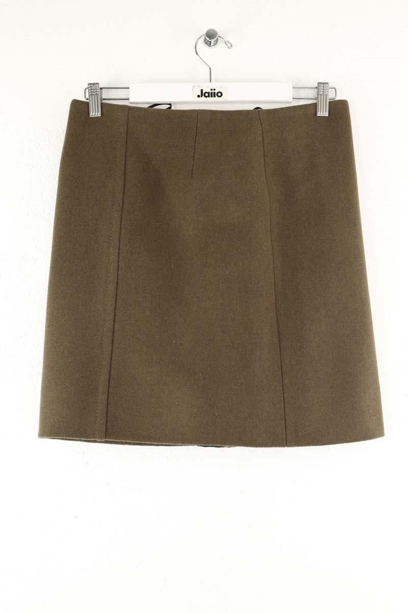 Wool mini skirt SONIA RYKIEL - Seconde Main Khaki
