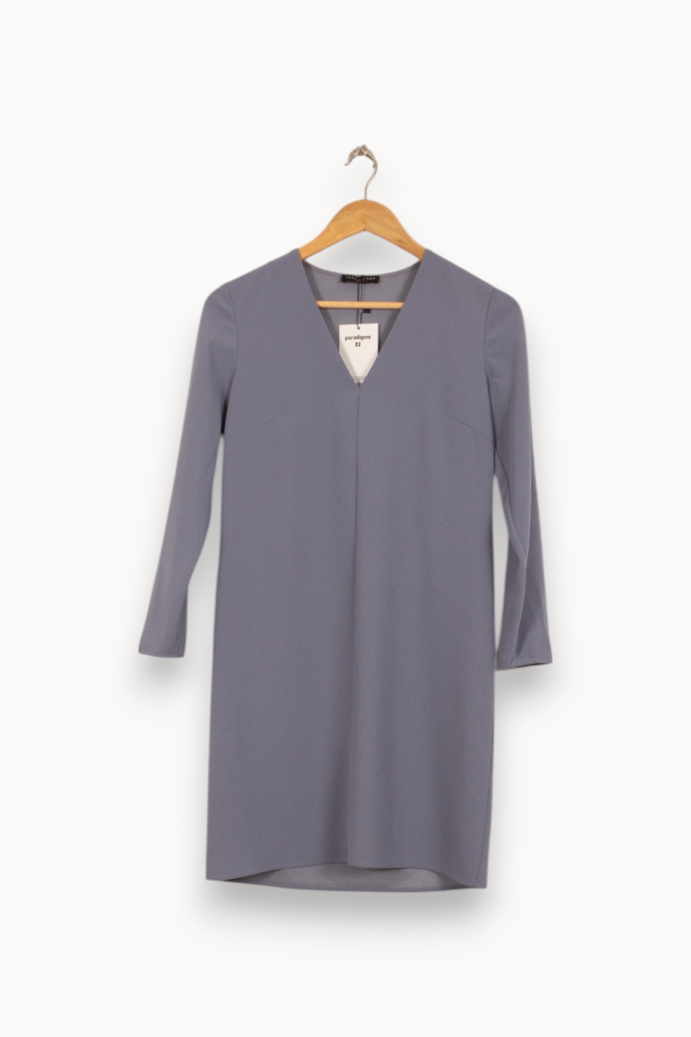 Midi dress TARA JARMON - Seconde Main Blue