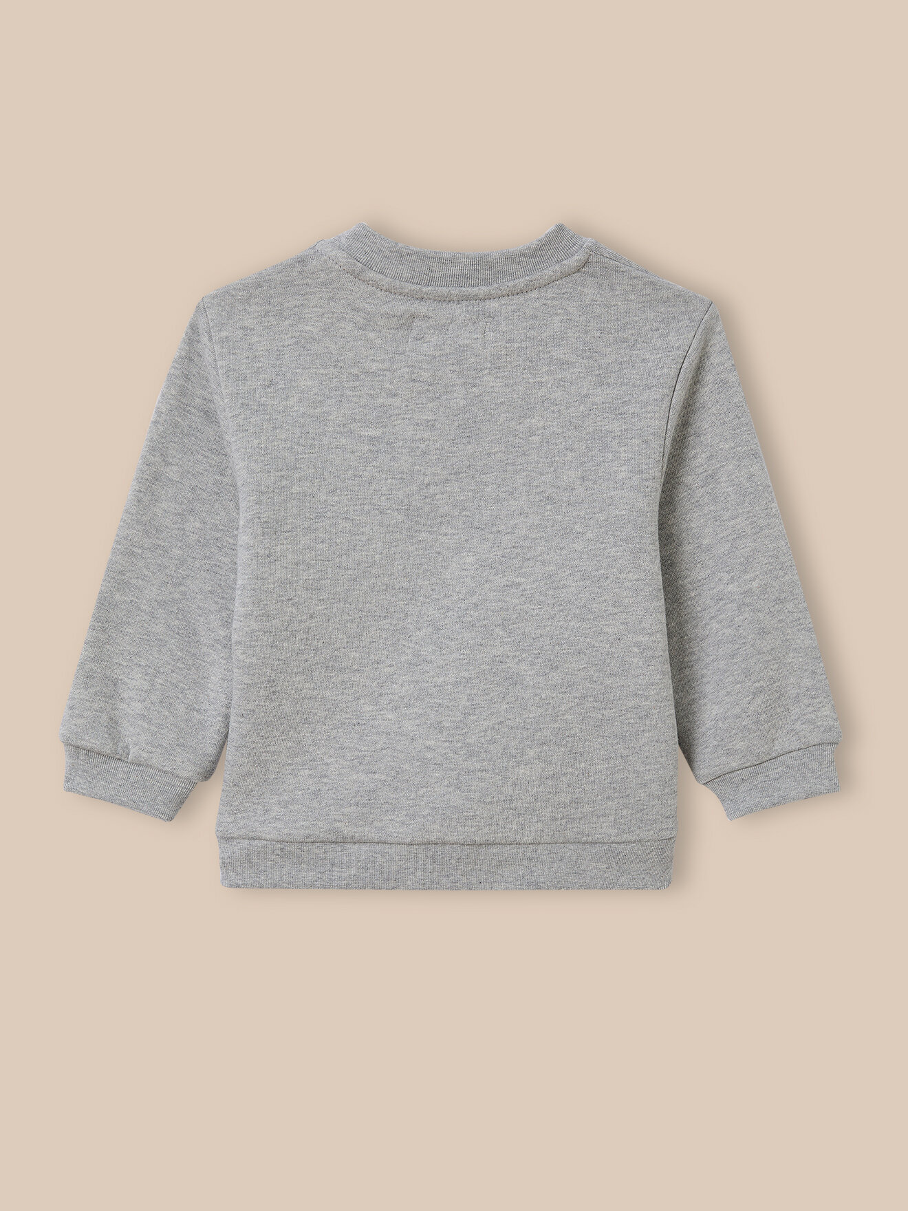 Printed organic cotton sweatshirt CYRILLUS Grey