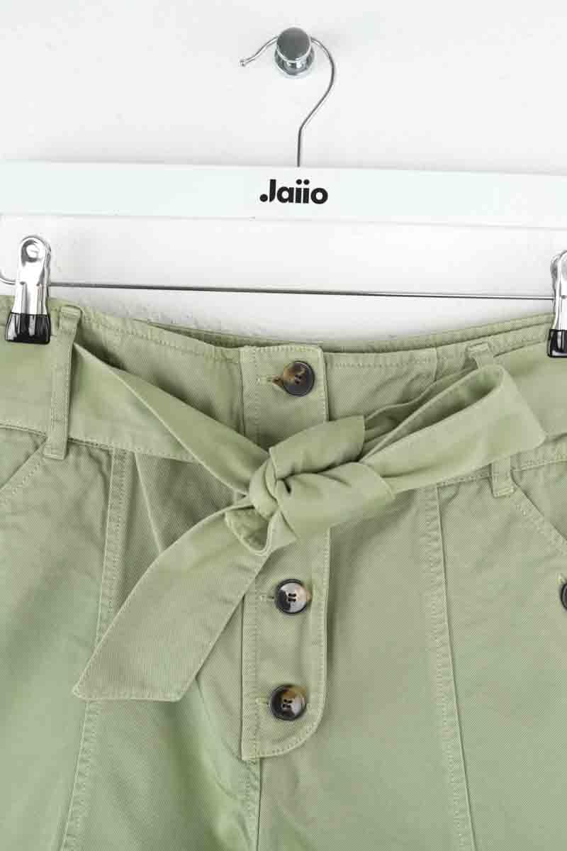 Cotton mini shorts SEZANE - Seconde main Khaki