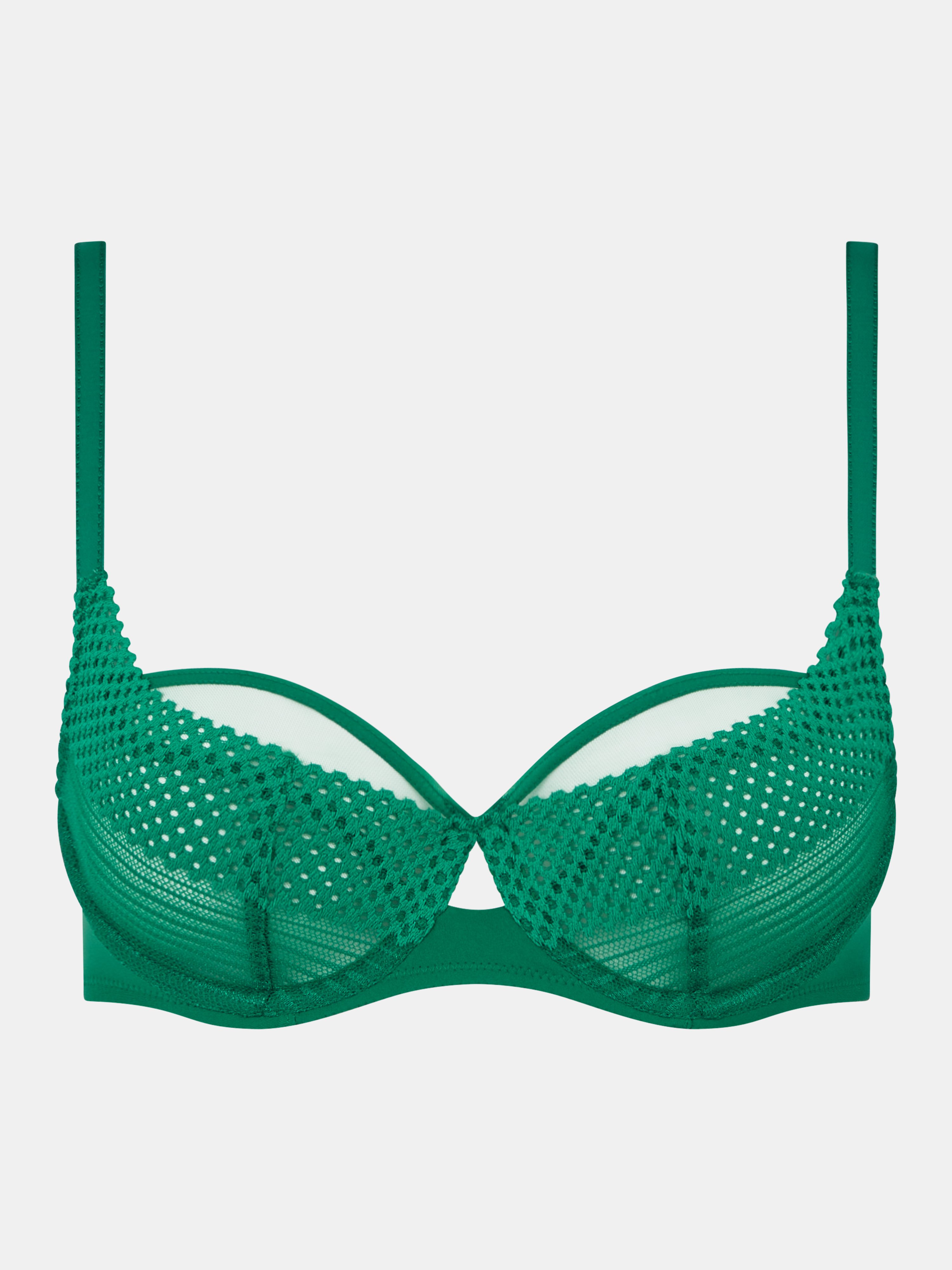 Full-cup bra CHANTELLE PULP Green
