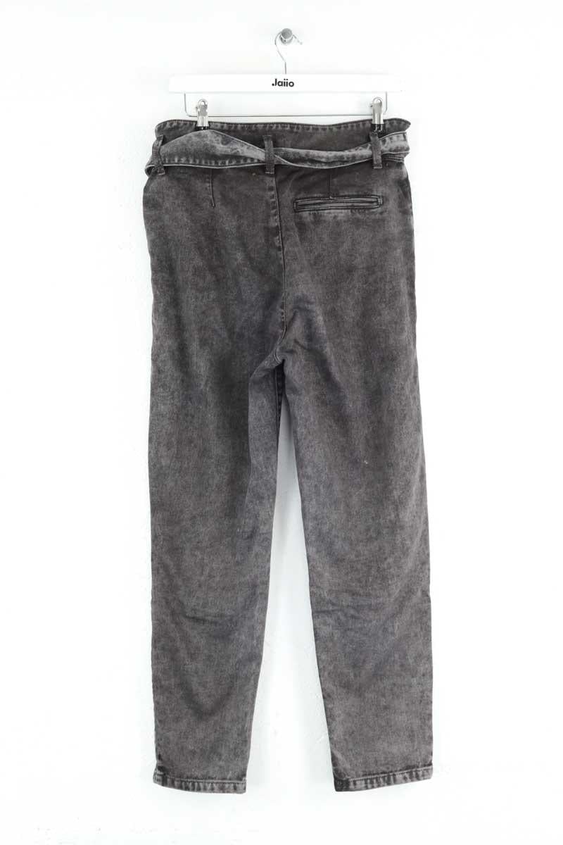 Cropped slim jeans with studs SEZANE - Seconde main Black