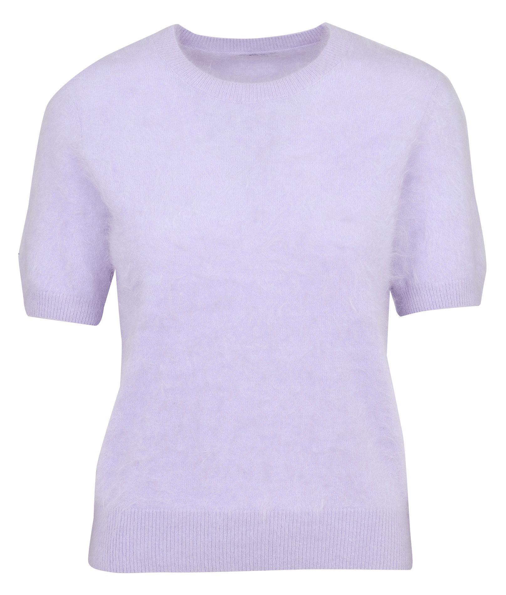 Maglione dritto scollo tondo in cashmere IKKS Viola