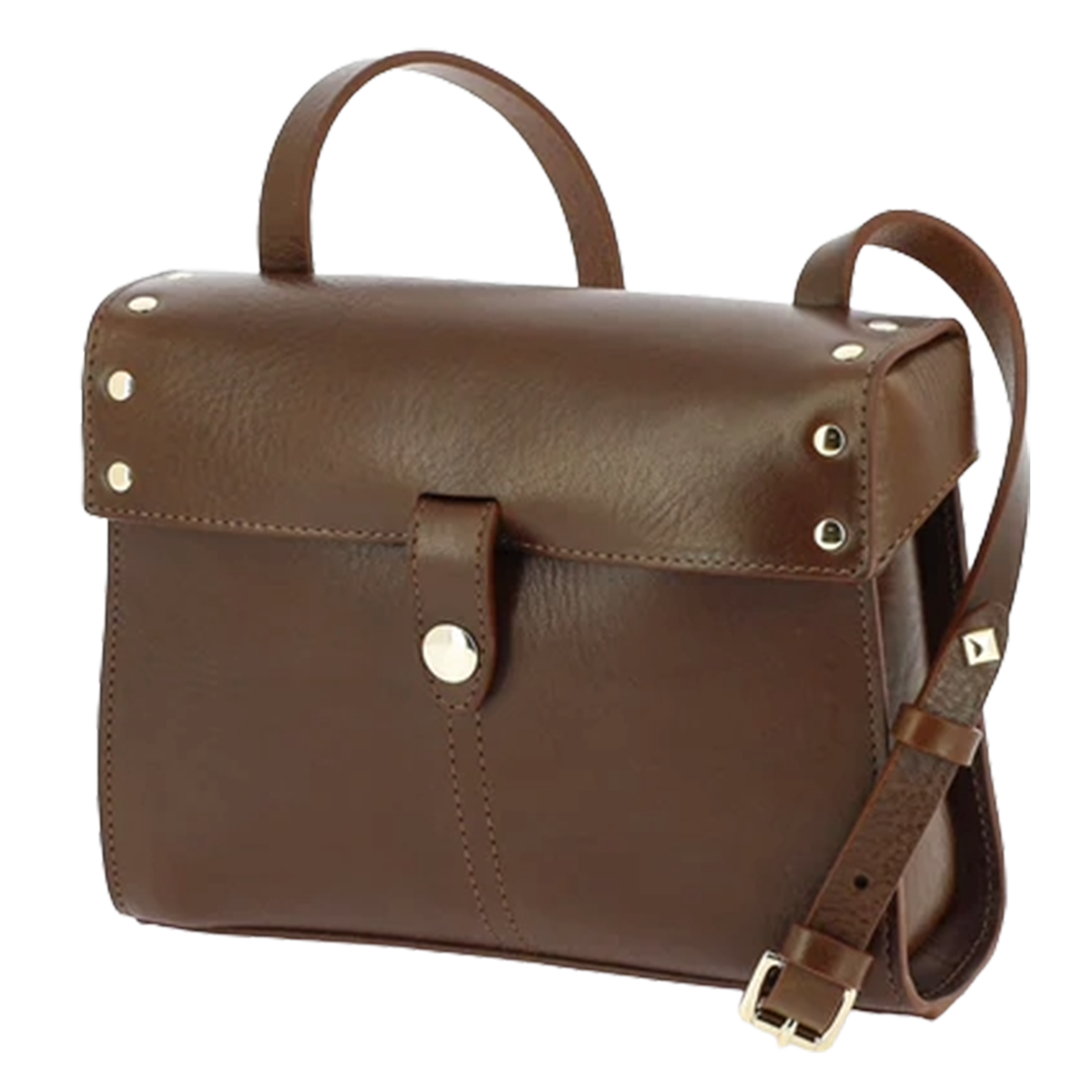 Brieftasche aus Leder HERBERT FRERE SOEUR Braun