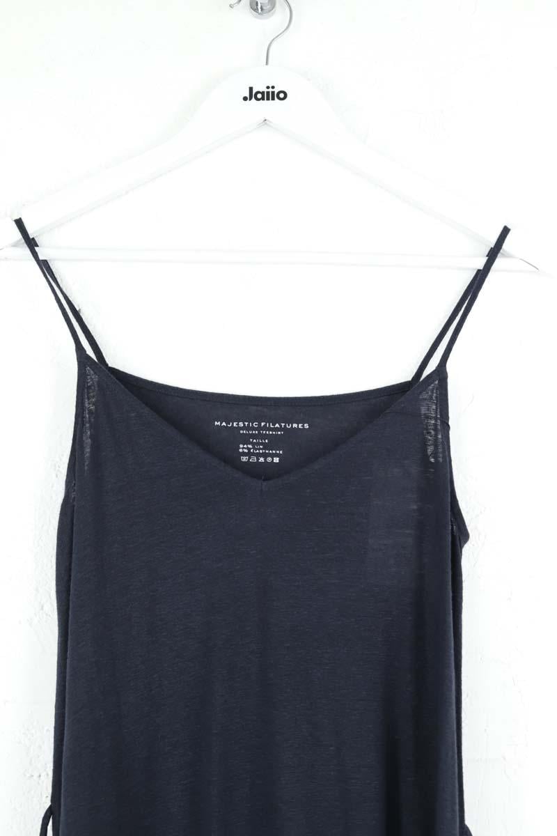 Dress MAJESTIC FILATURES - SECONDE MAIN Blue