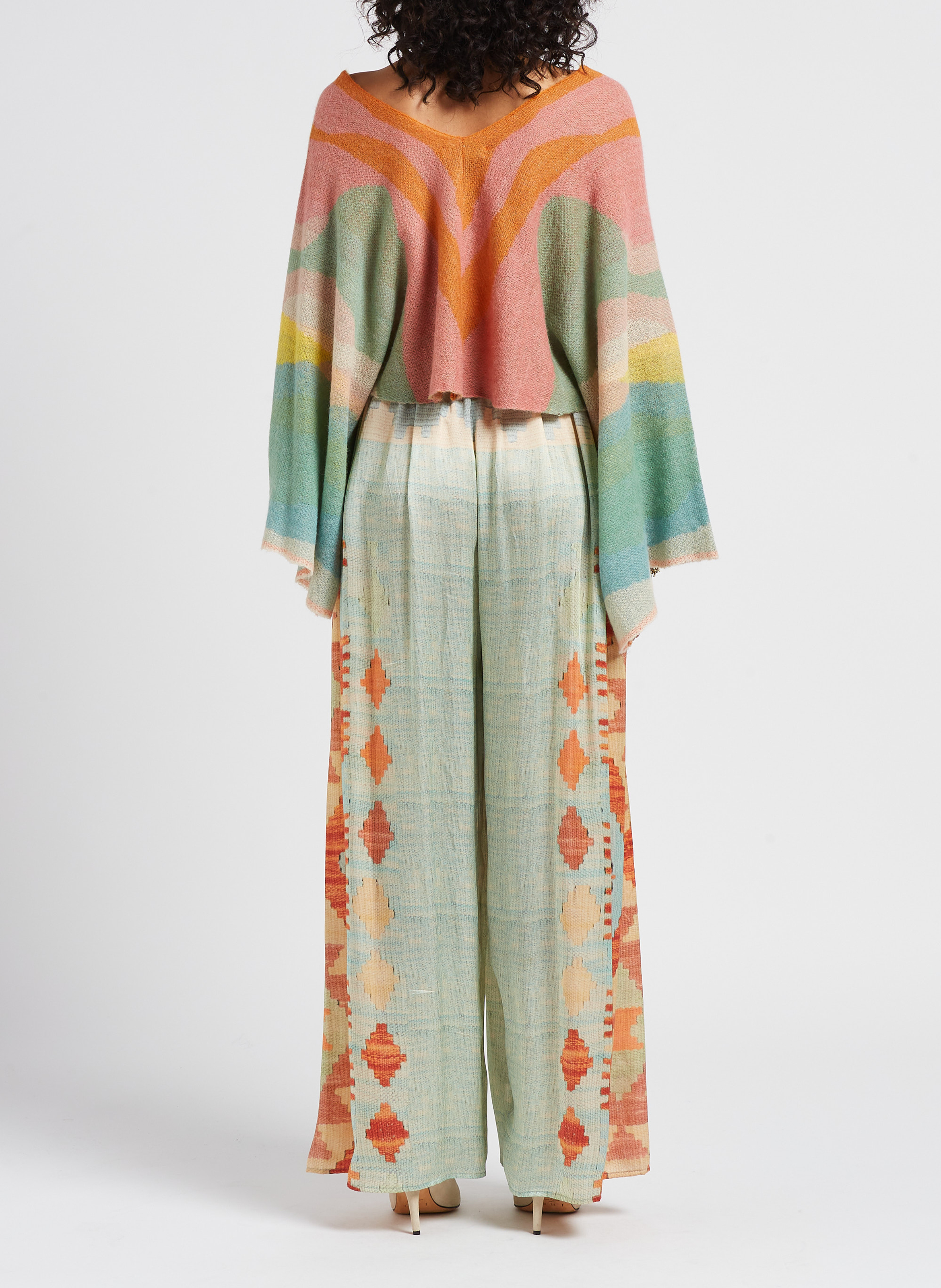 Pantalon large fluide  MES DEMOISELLES Bleu