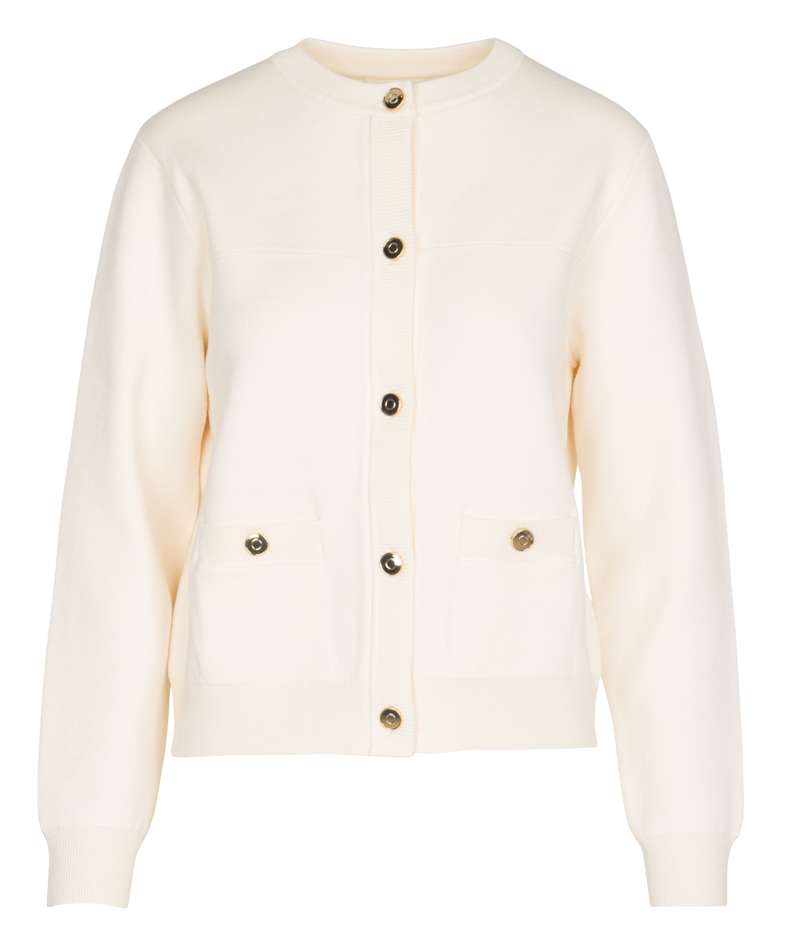 Round-neck cardigan MAISON 123 White