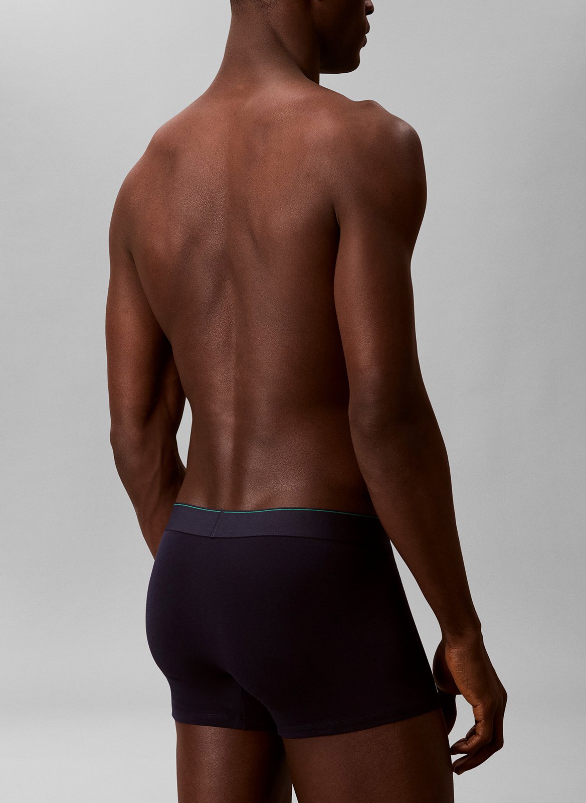 Setje met 3 boxershorts | katoenblend CALVIN KLEIN UNDERWEAR Blauw