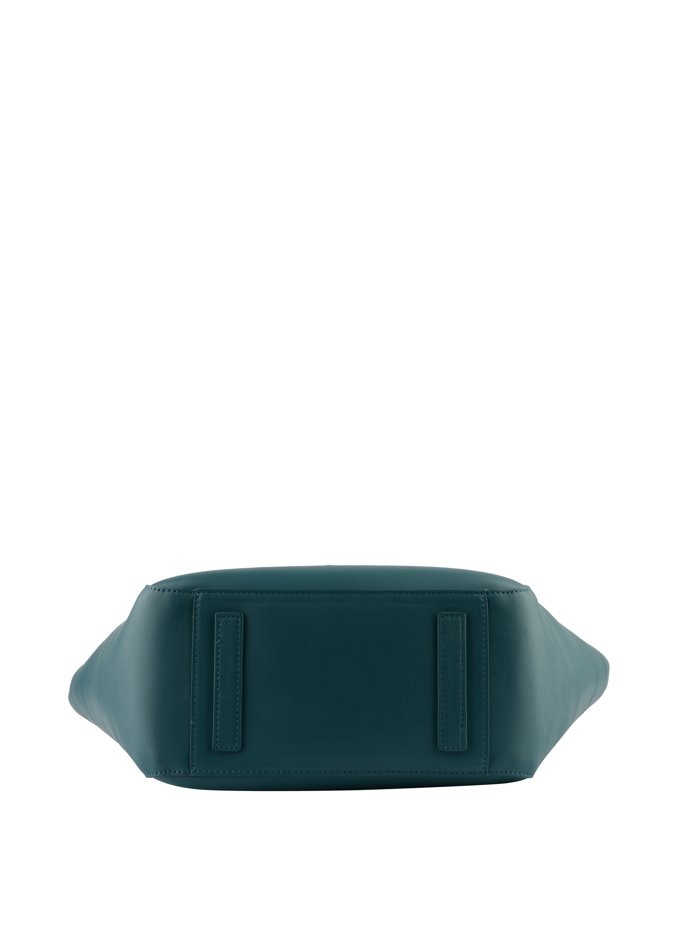 Calfskin leather shoulder bag Blue