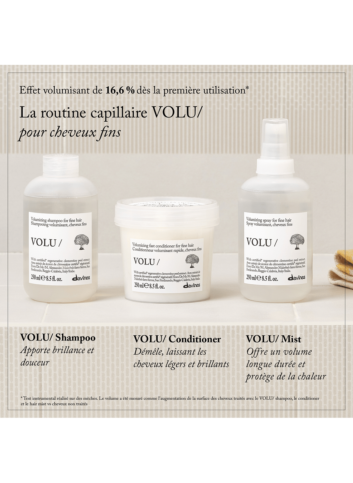 VOLU Hair Mist DAVINES No color