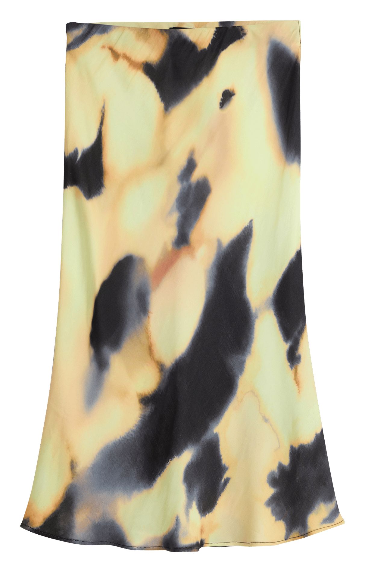 Jupe midi à imprimé floral DESIGUAL Noir