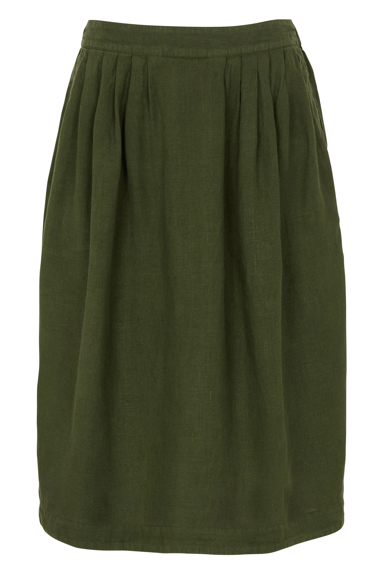 Halflange, linnen rok  BENSIMON