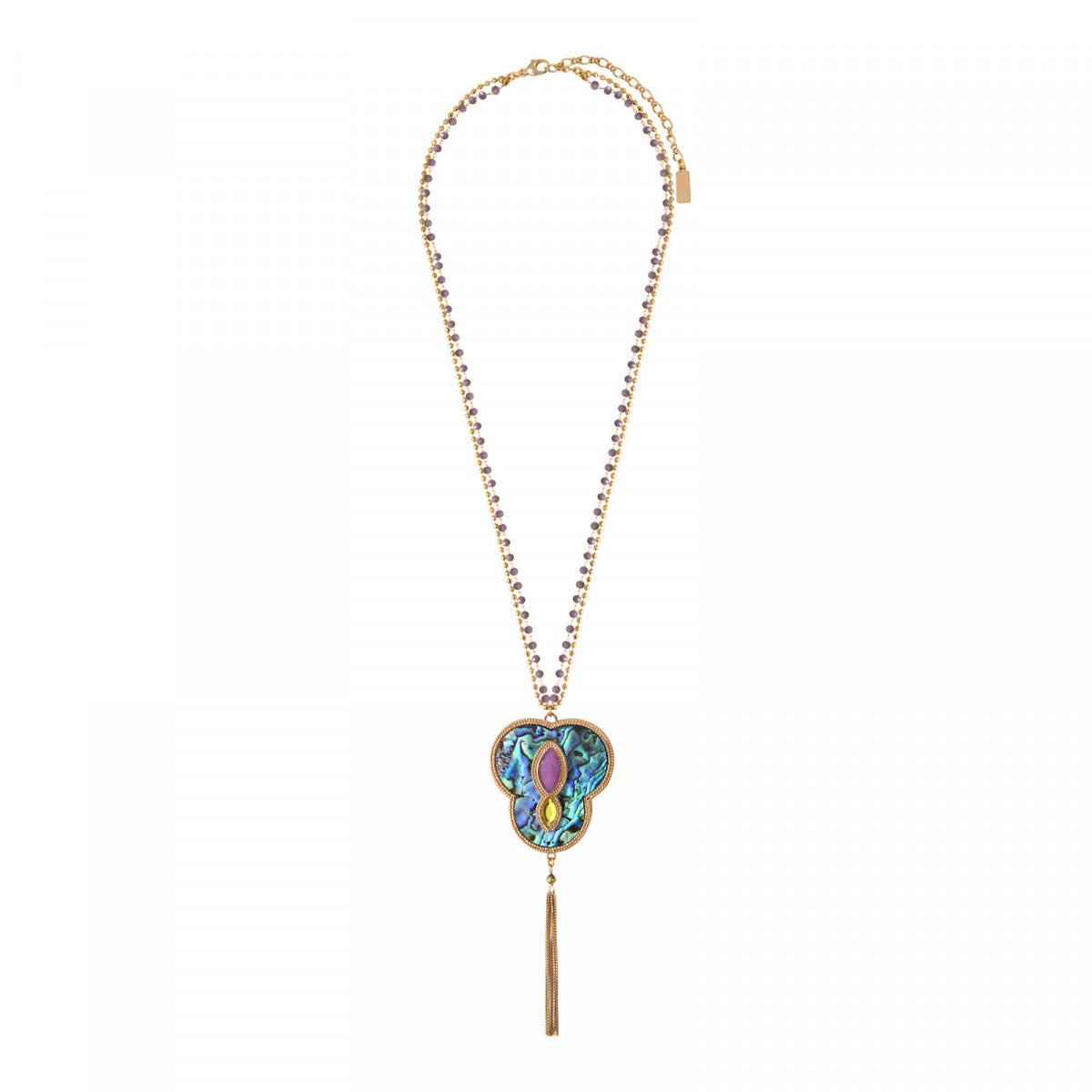 Collier sautoir SATELLITE PARIS Bleu