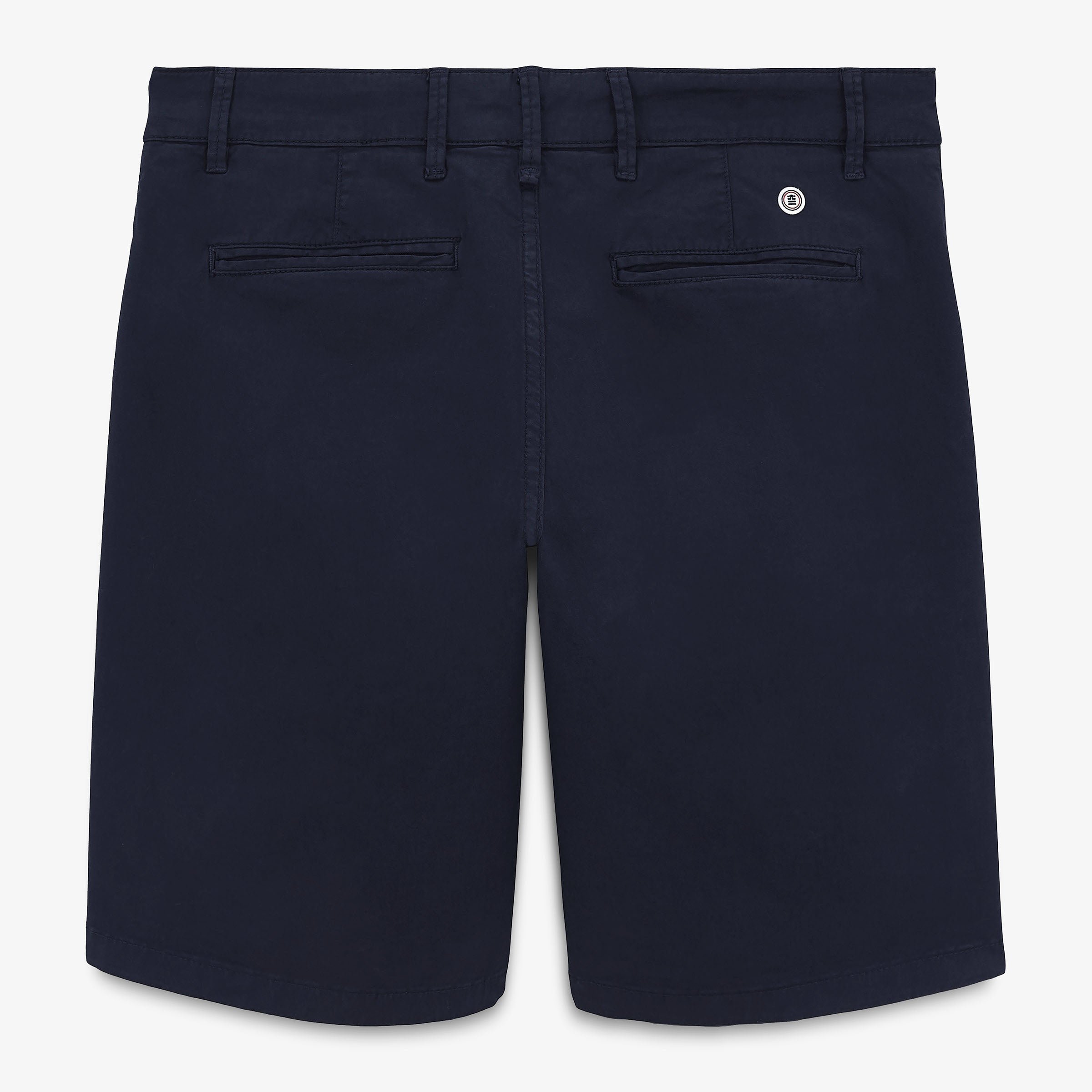 Comfort fit cotton Bermuda shorts SERGE BLANCO Blue