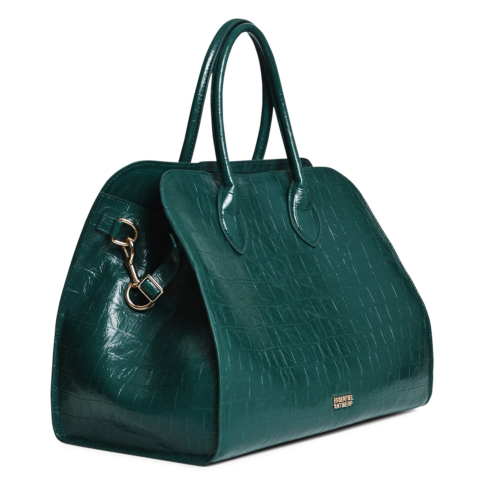 Shopper in Kroko-Optik ESSENTIEL ANTWERP Grun
