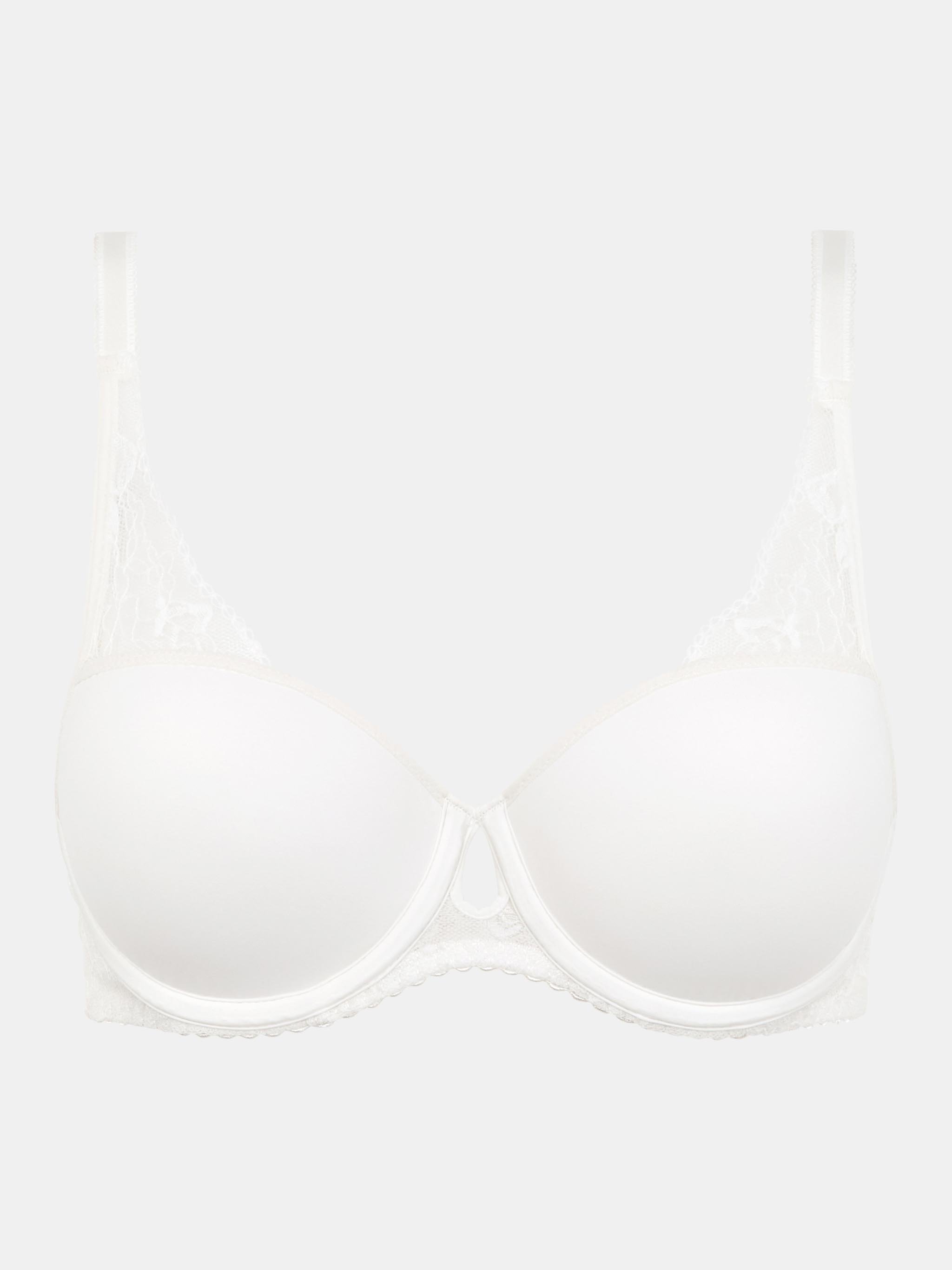 Memory foam half-cup bra | White CHANTELLE PULP Women