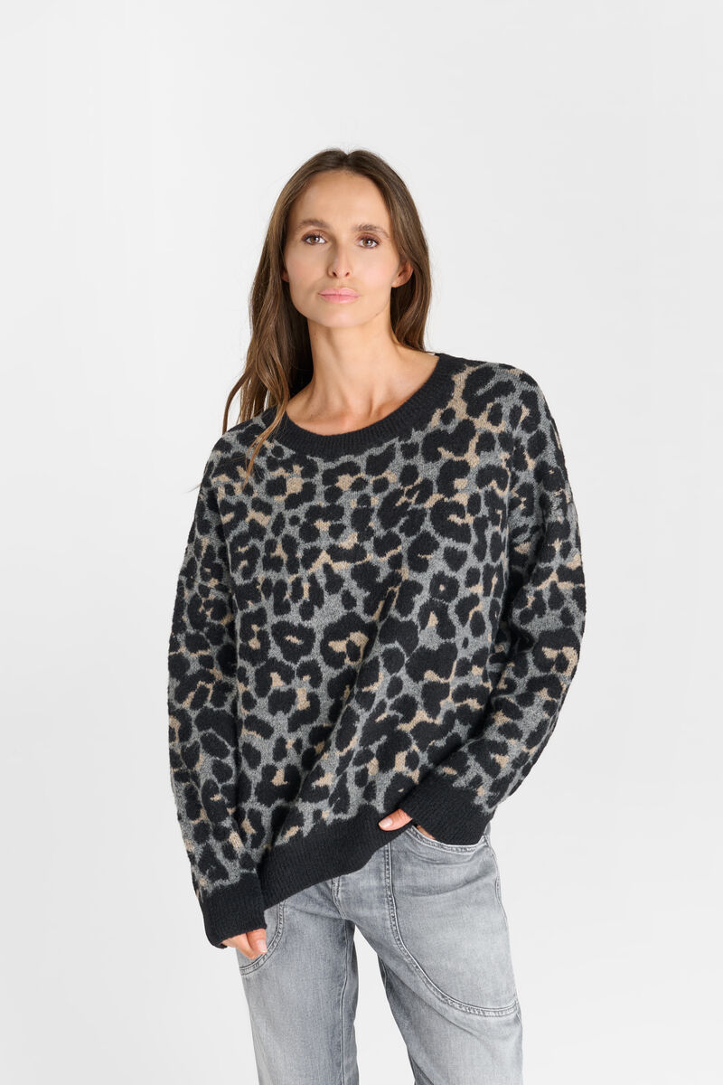 Dallas sweater LE TEMPS DES CERISES Black