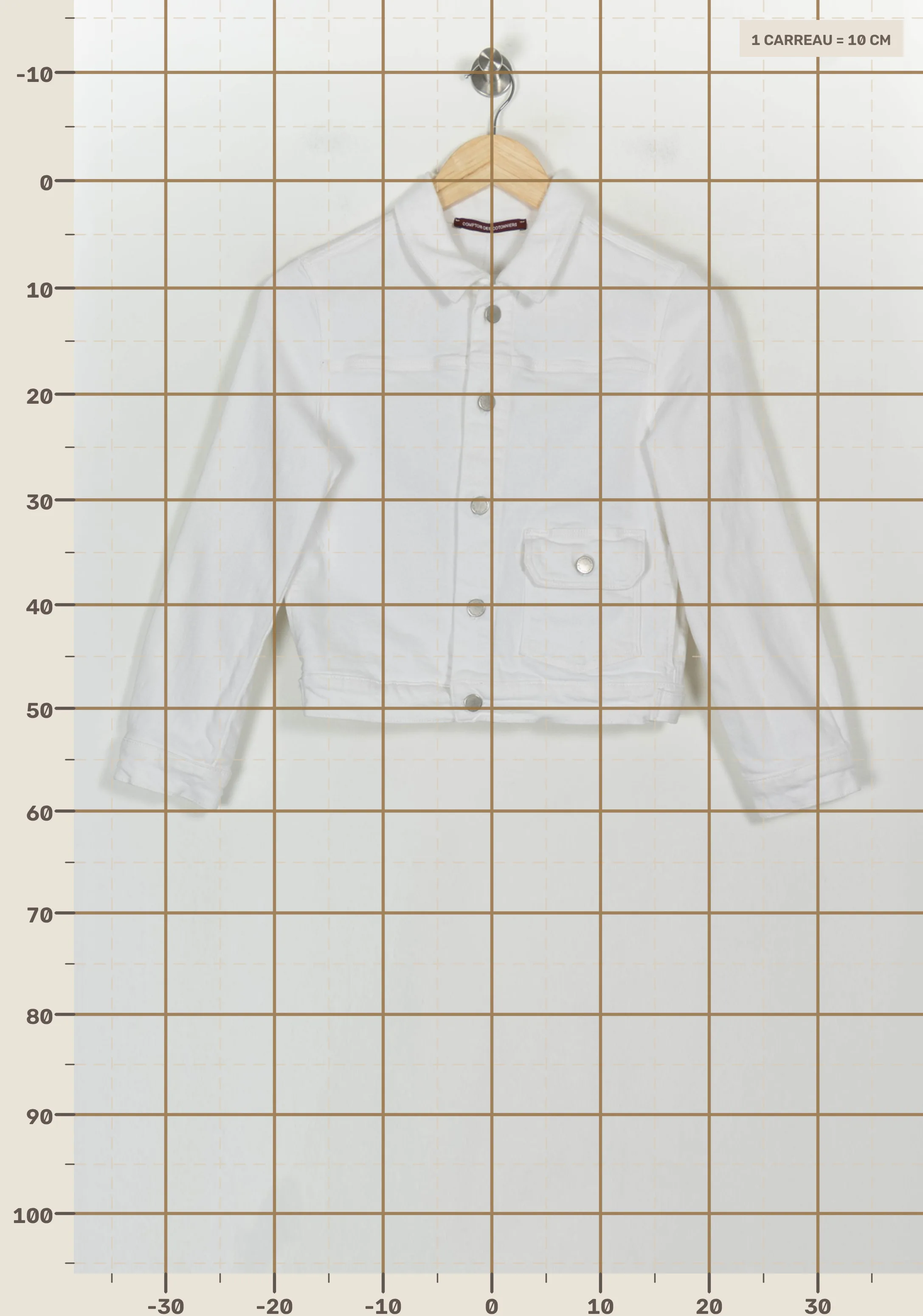 Jacket COMPTOIR DES COTONNIERS - Seconde main White