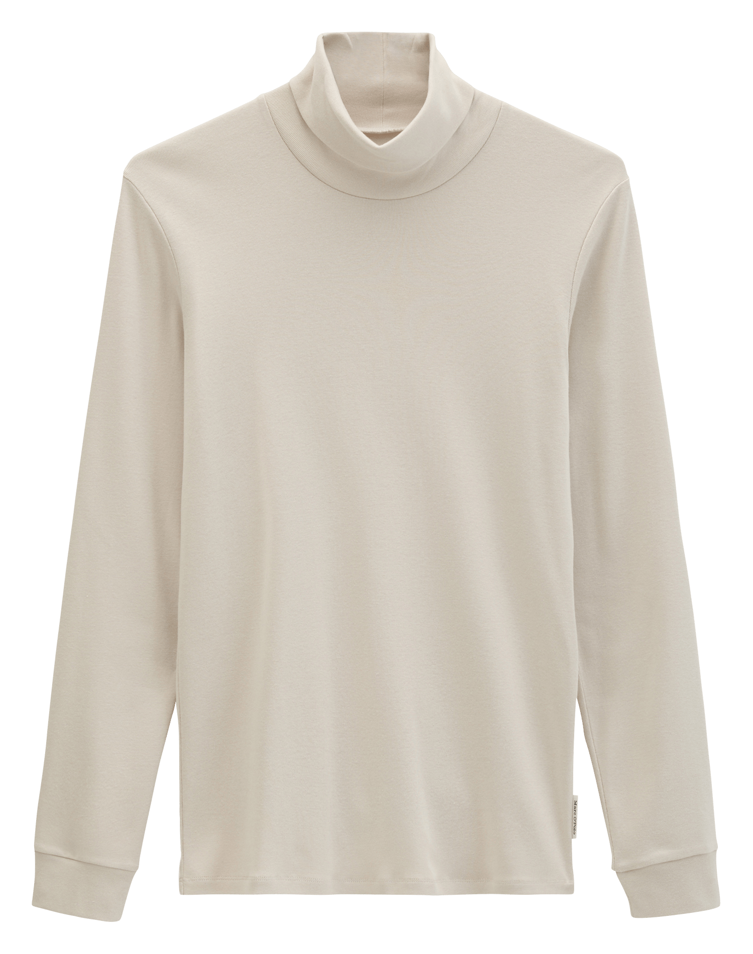 Cotton roll-neck sweater MARC O'POLO Beige