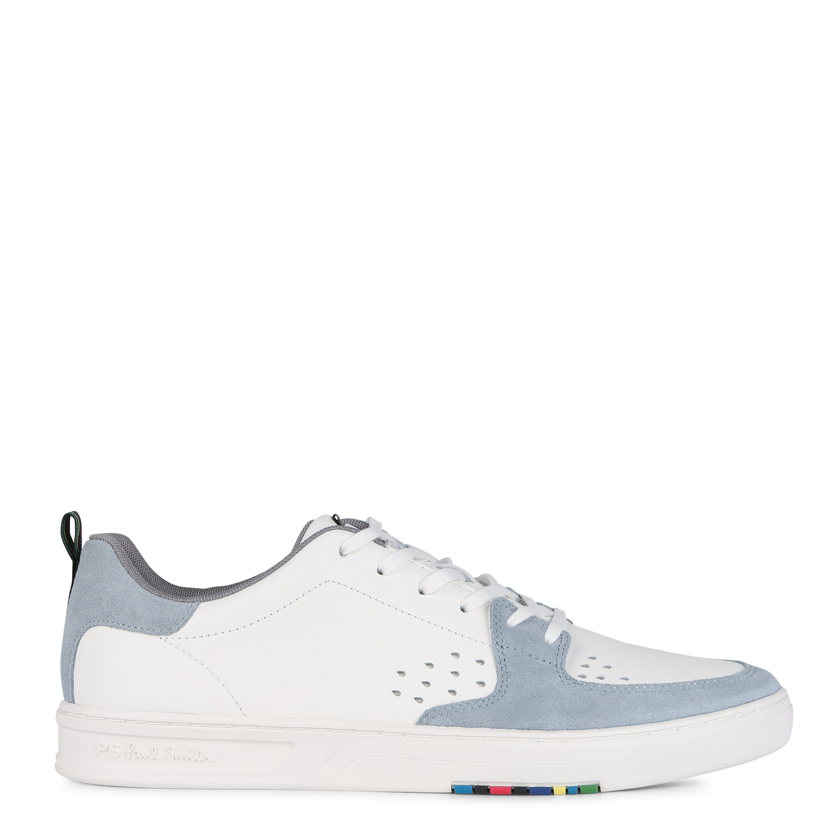Low-top leather trainers PAUL SMITH White