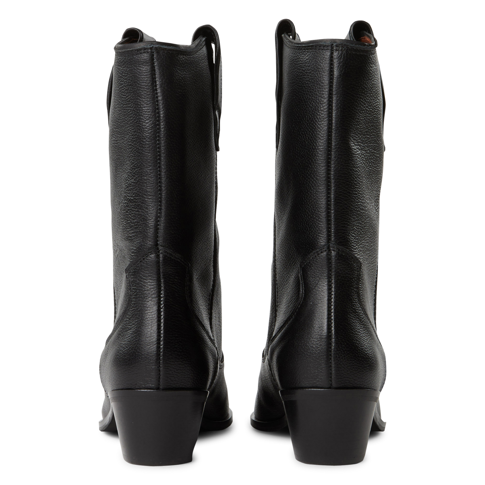 Bottines en cuir ANONYMOUS COPENHAGEN Noir