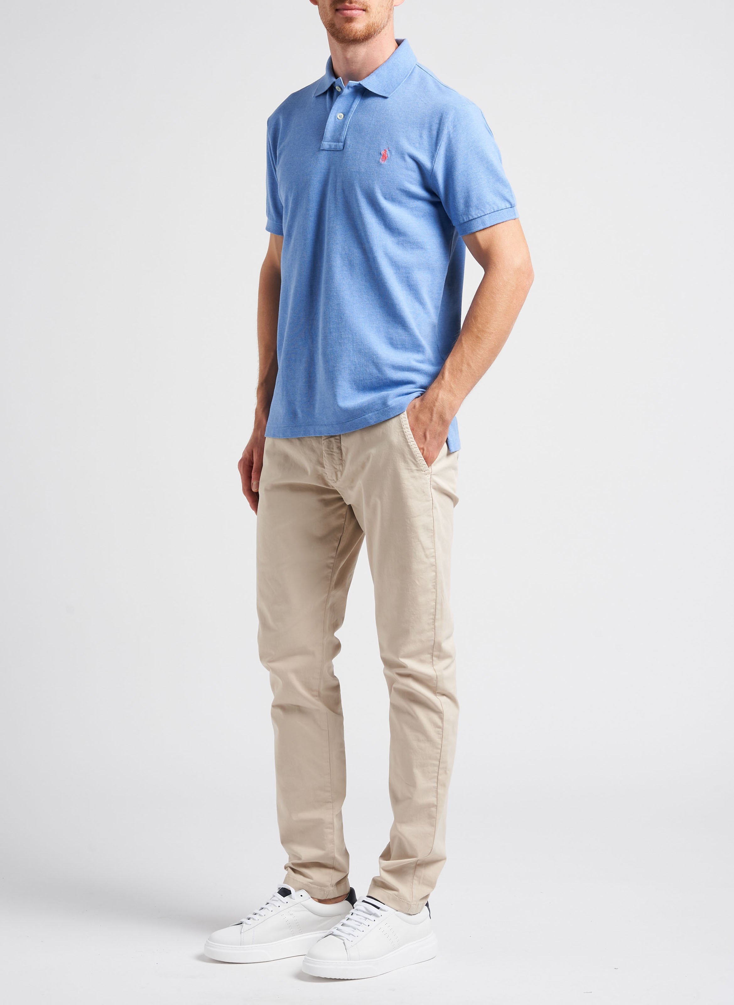 Chino regular-fit en coton stretch SCHOTT Beige