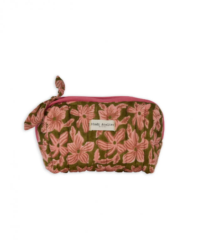 Make-up bag BINDI ATELIER Green