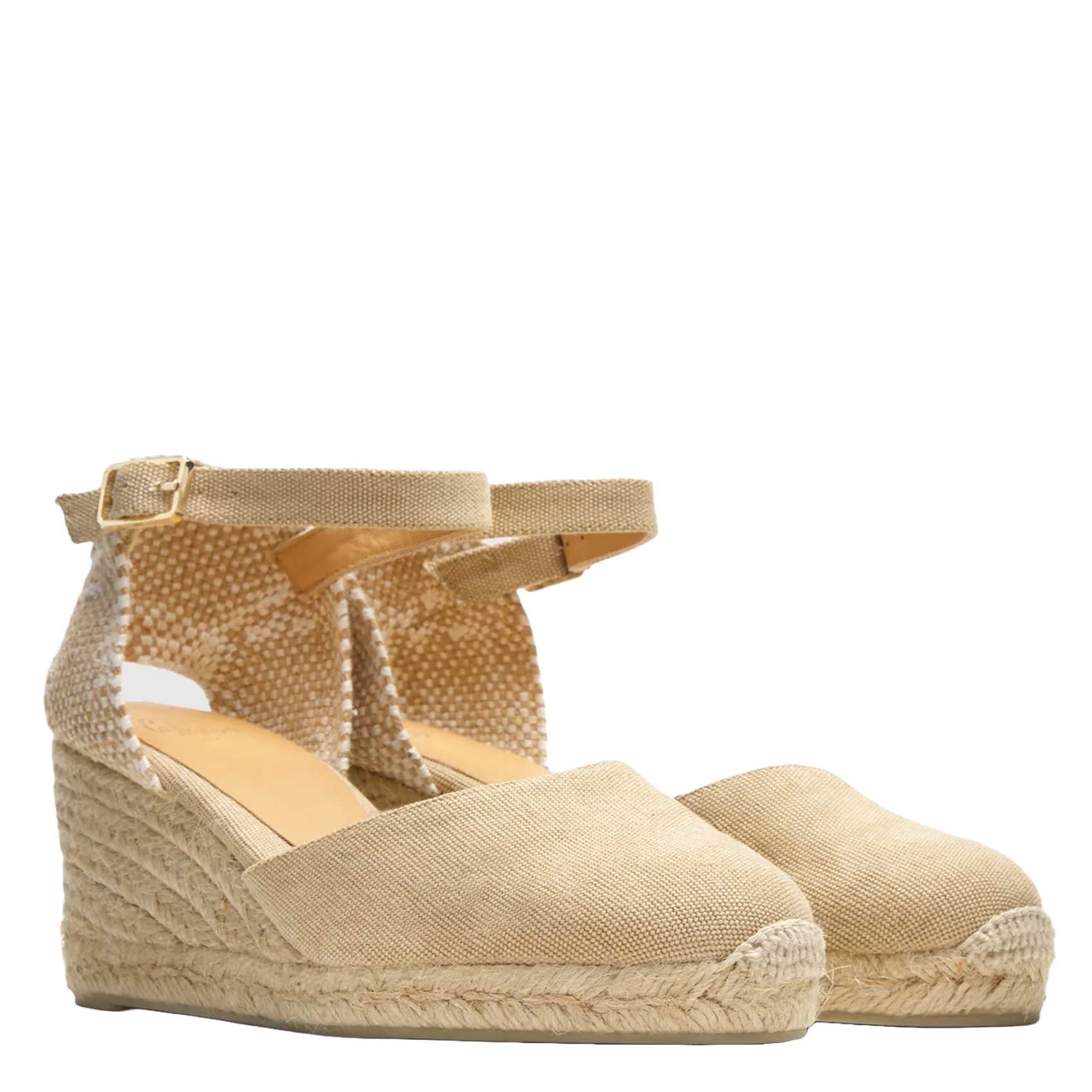 Sadales à talons compensés  CASTANER Beige