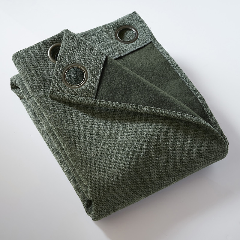 Blackout and Thermal Curtains L'EFFET PAPILLON Green