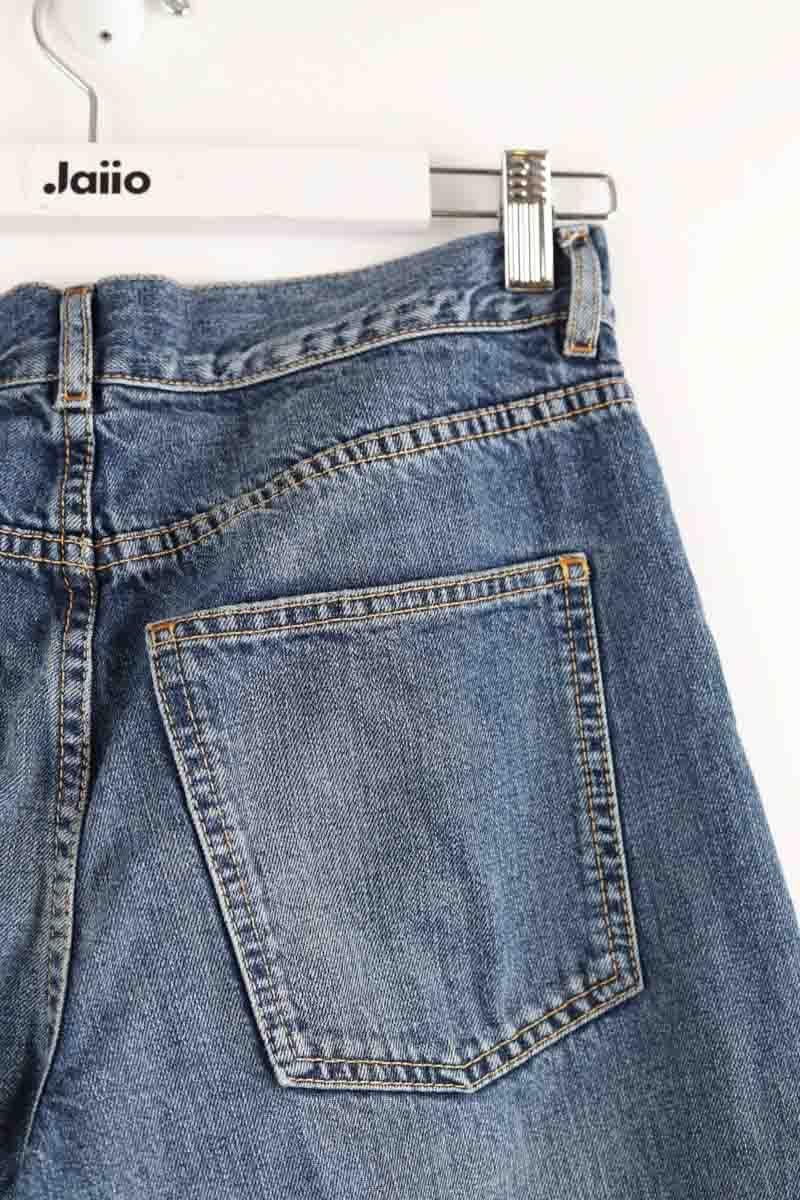 Cotton straight jeans ACNE STUDIOS - Seconde Main Blue