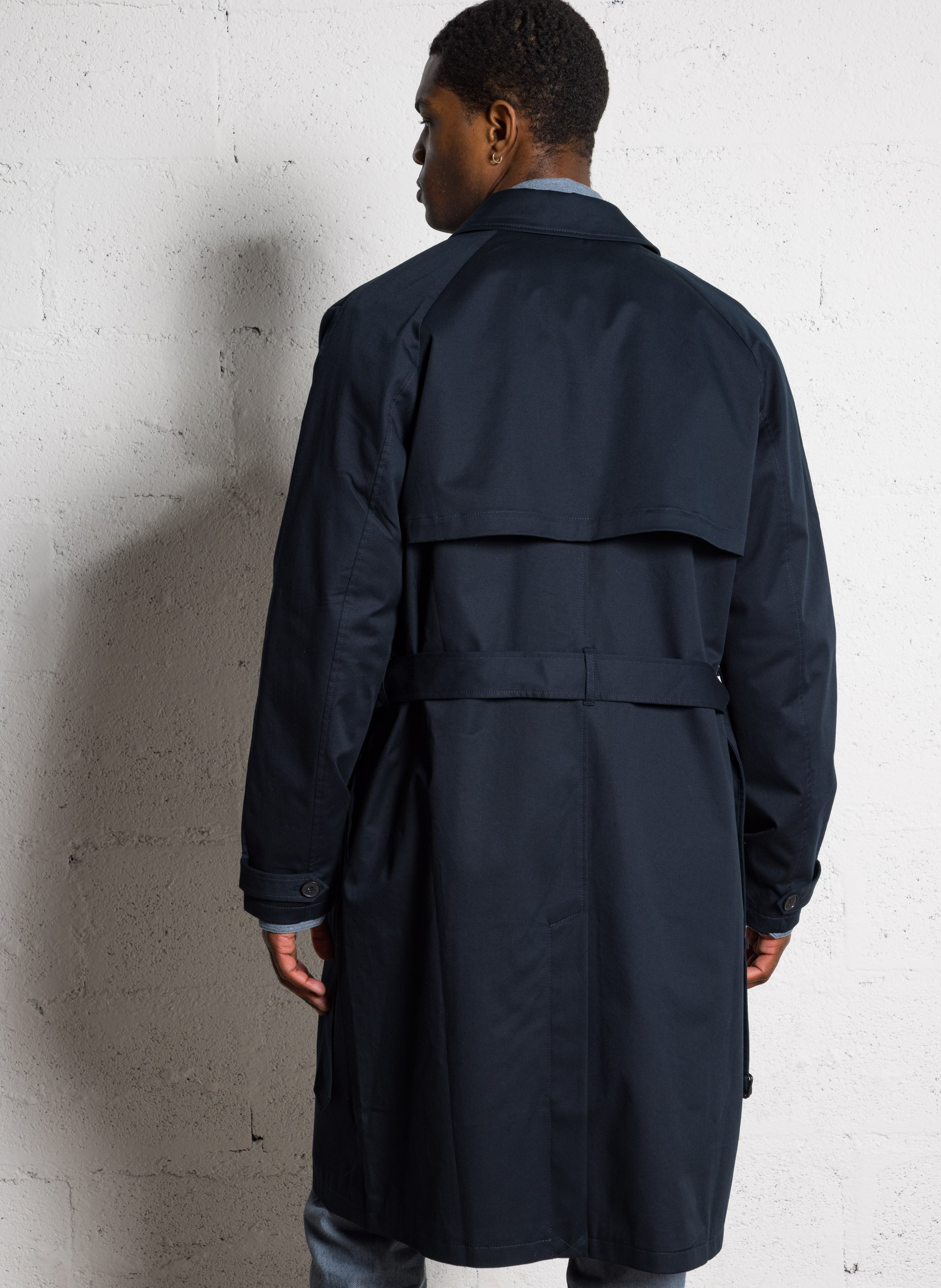 Odessa - Trenchcoat aus Baumwoll-Mix IKKS Blau