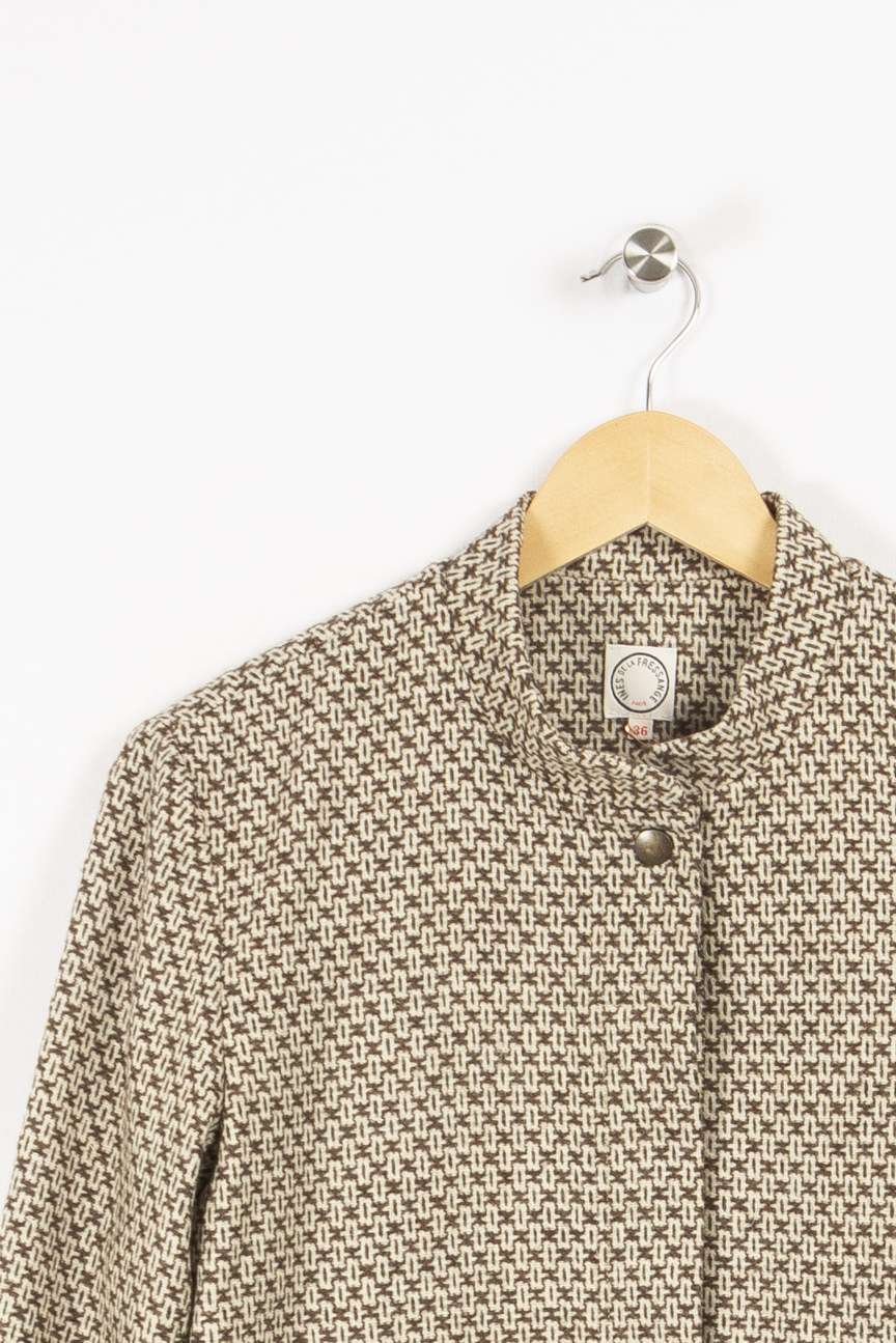 Chino trousers  INES DE LA FRESSANGE - Seconde main Brown