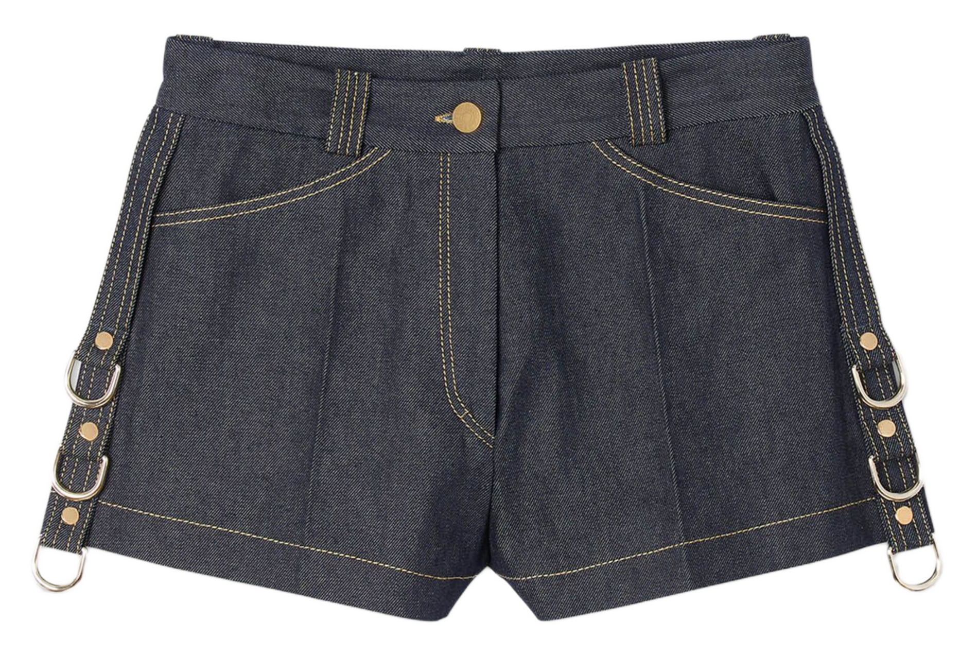 Short en denim SANDRO Bleu