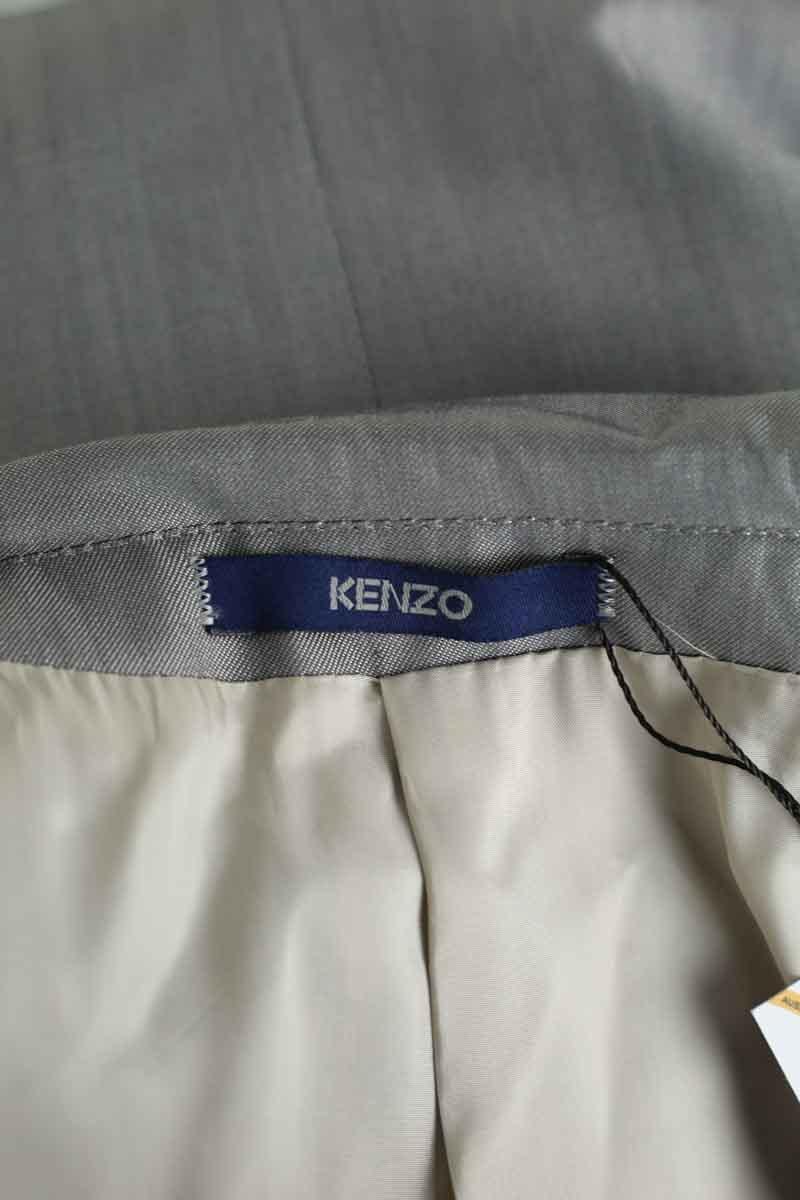 Voile and crochet dress KENZO - SECONDE MAIN Grey