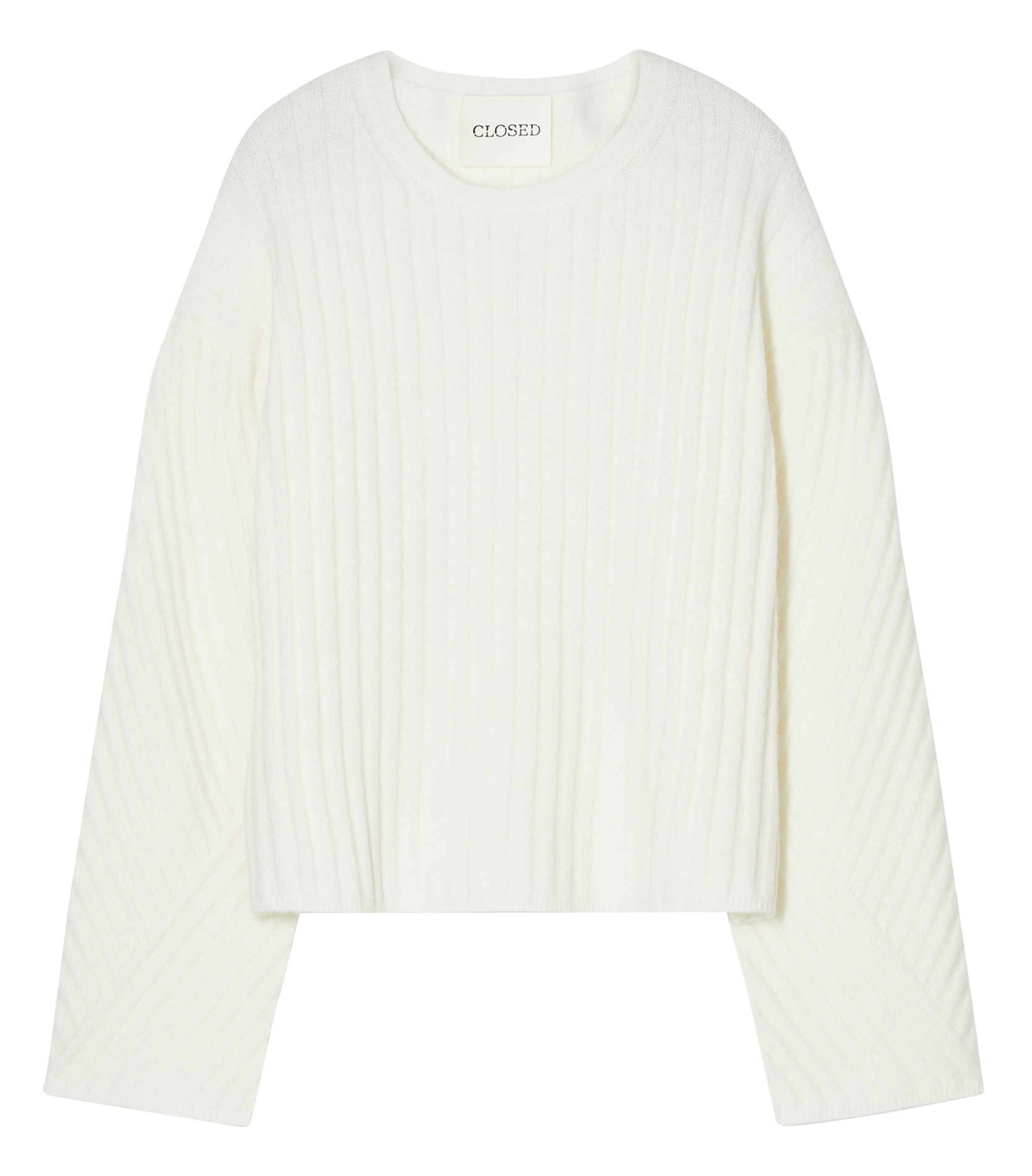 Alpaca wool sweater CLOSED Beige