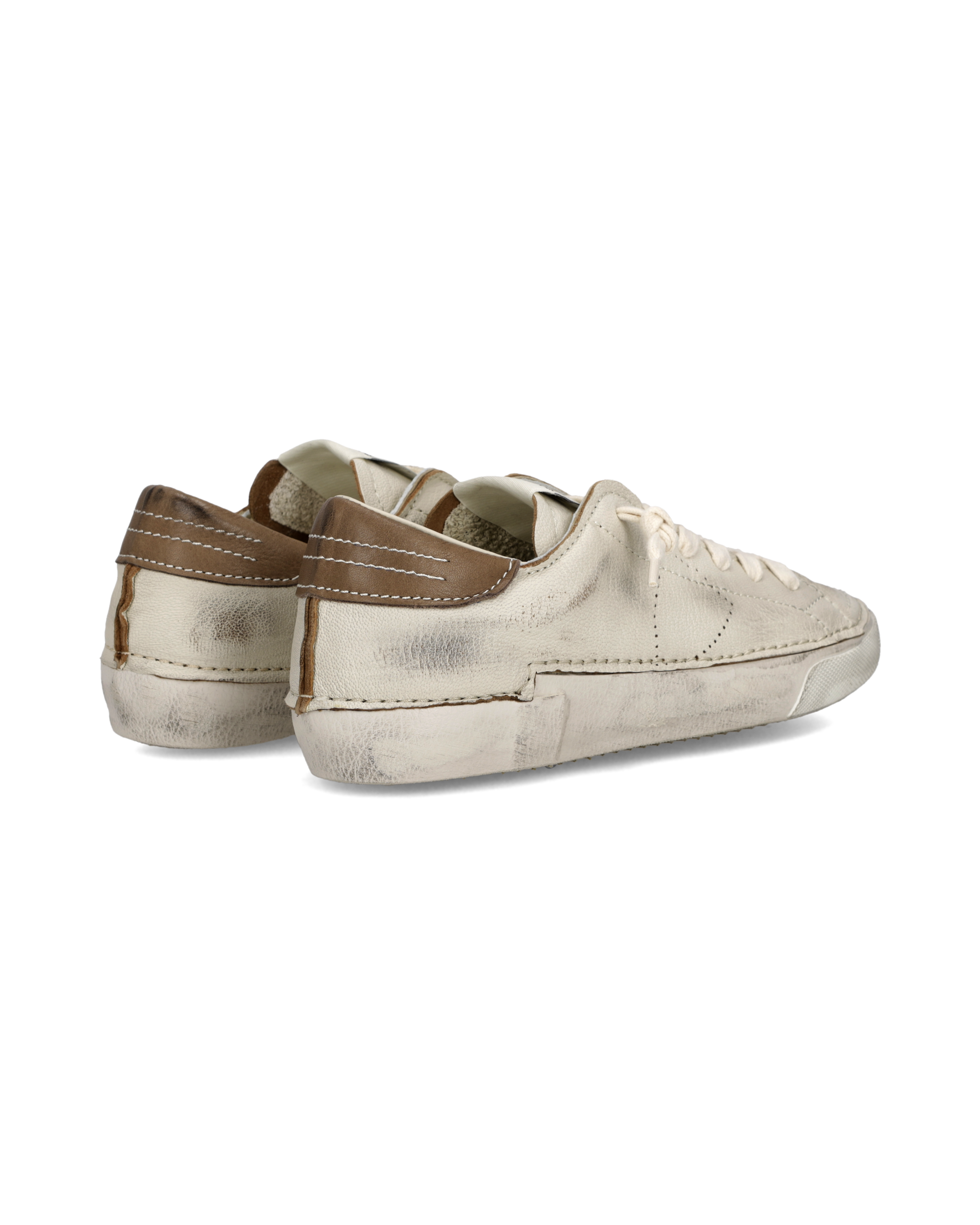 Tennis sneakers. PHILIPPE MODEL Beige